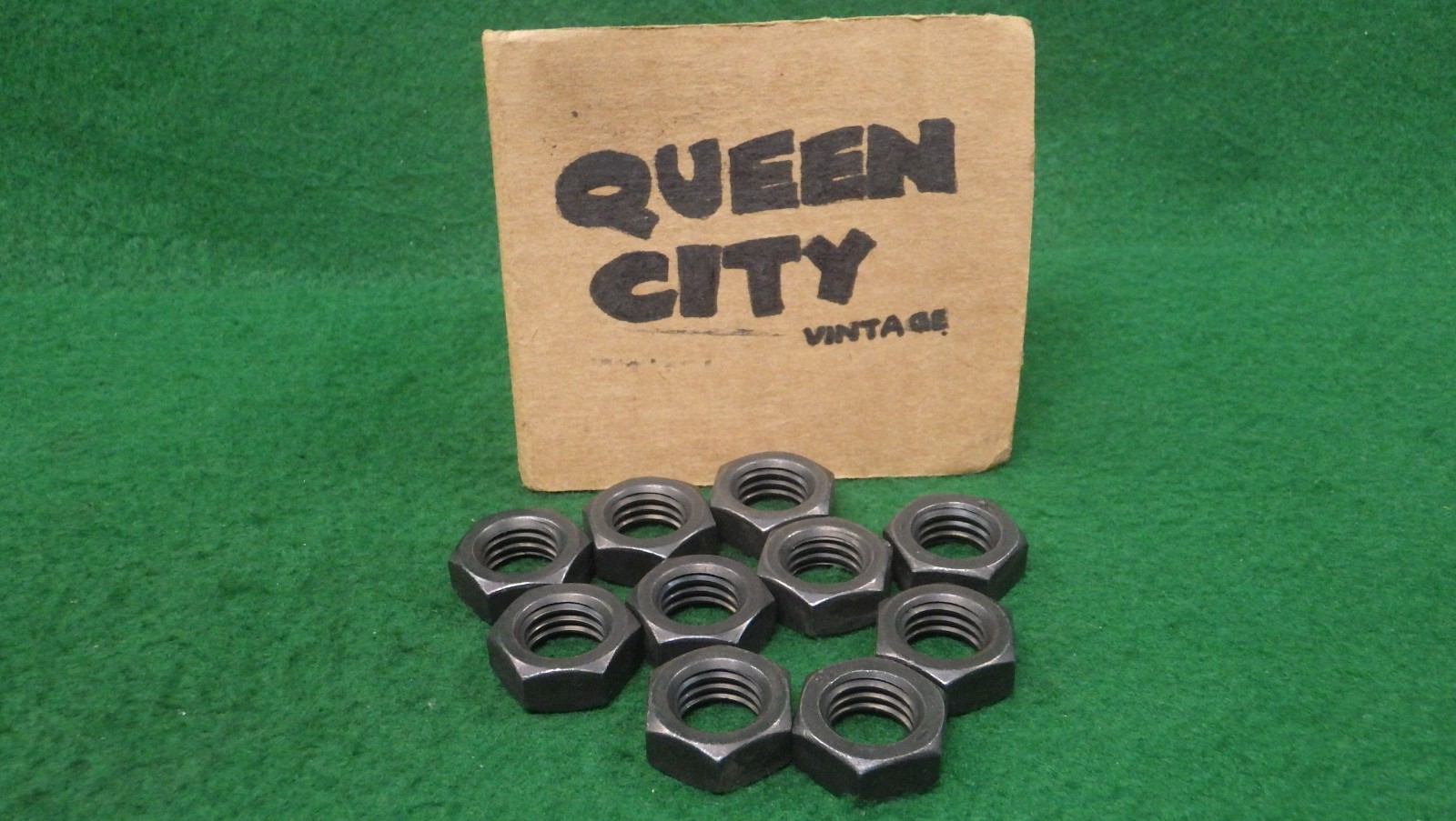 5/8-11 Hex Jam Nut Plain Steel Lot of (10) Pieces.