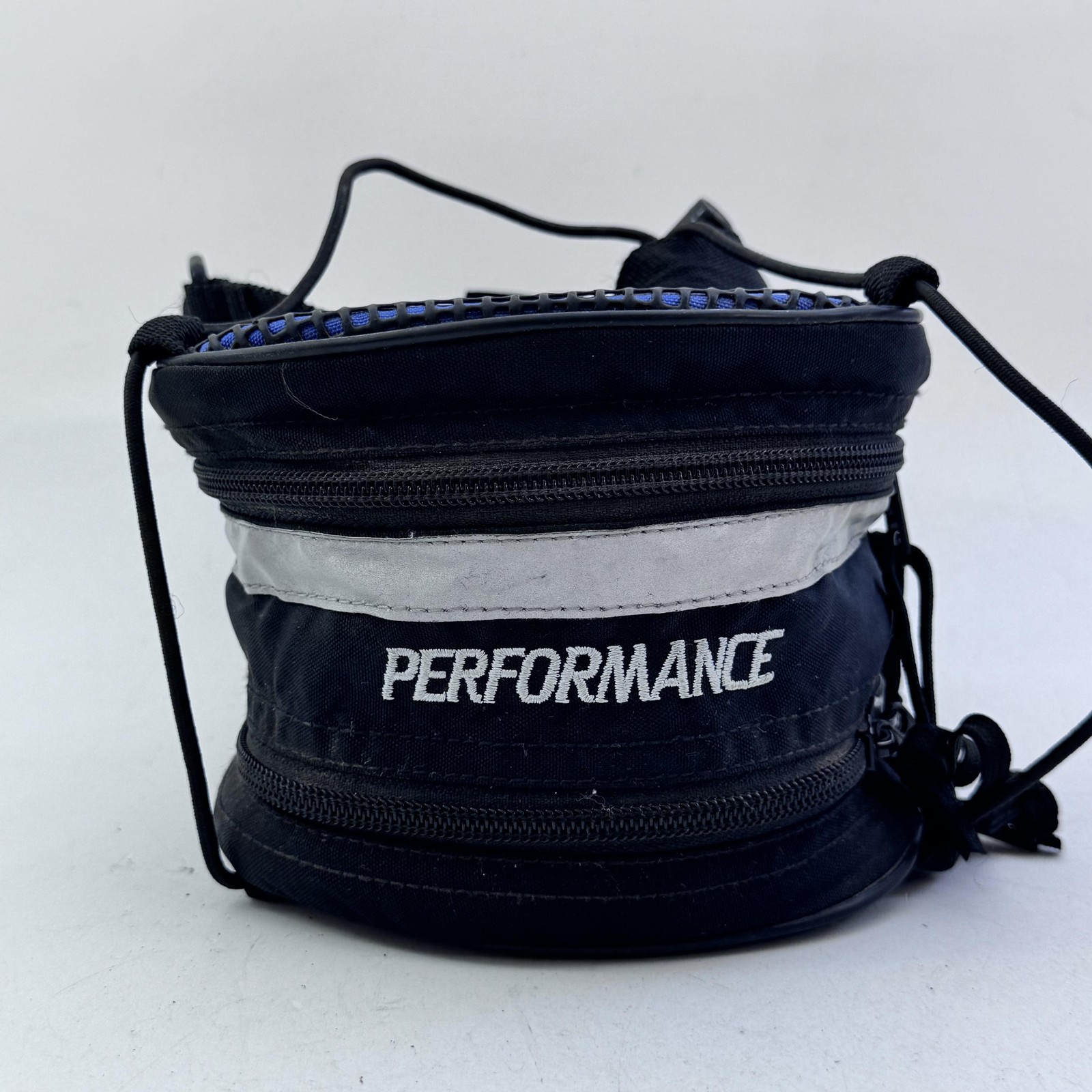 Performance Bike Expandable Saddle Bag Seat Pack Reflective Black Under Seat A18