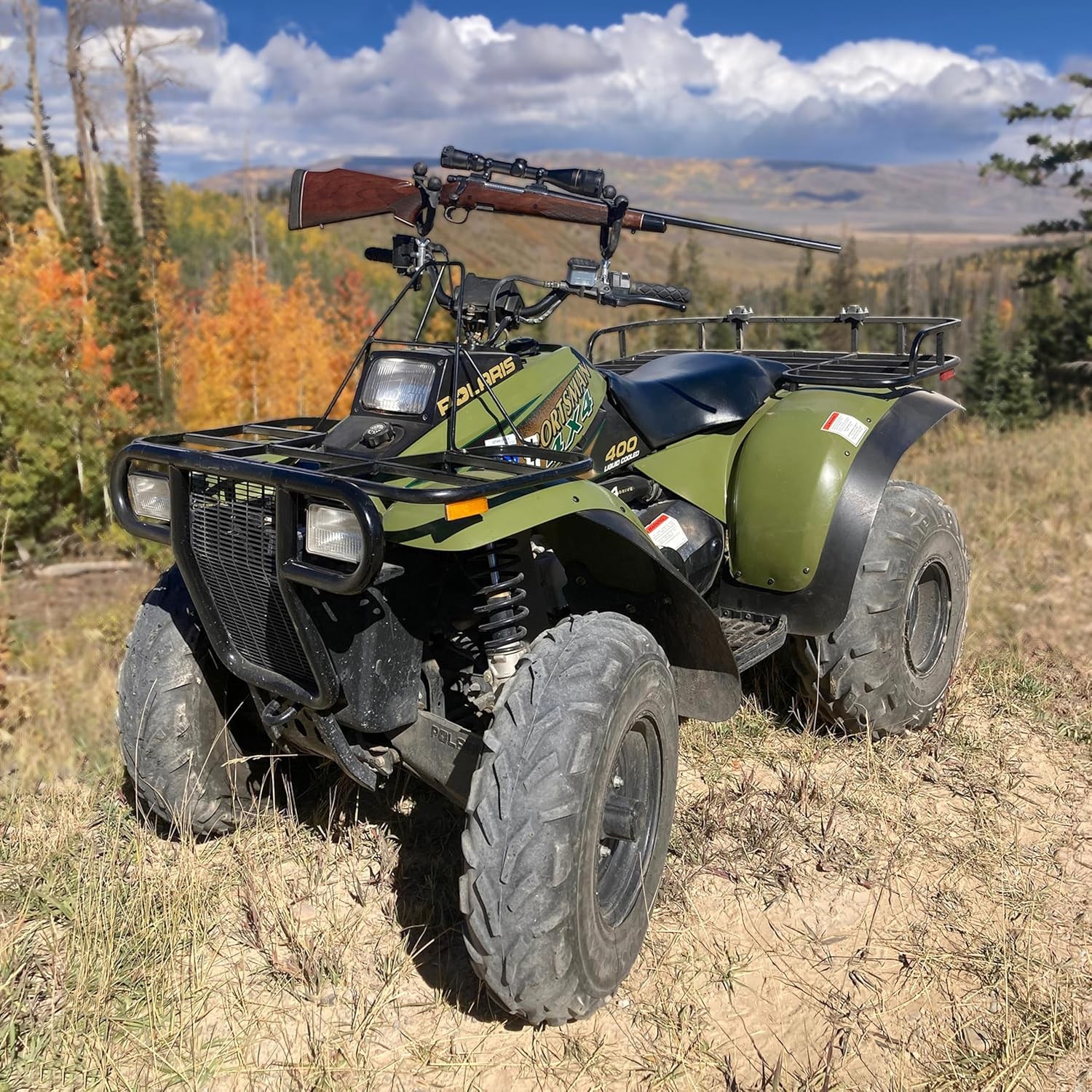Pack Rack - Gun & Bow for ATVs and Bikes - Model PR1 Single