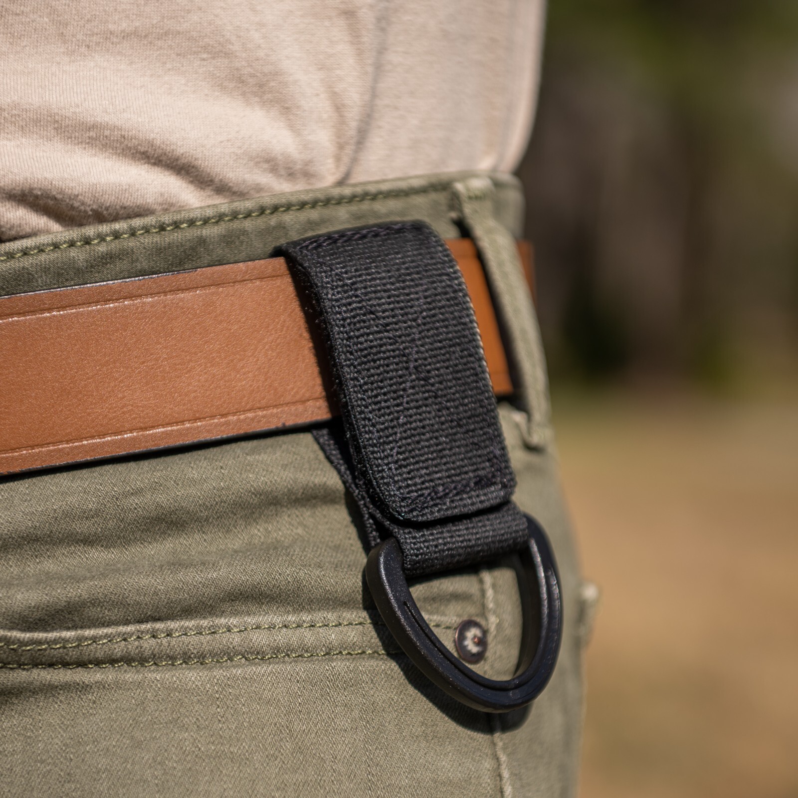 D-Ring Strap -SMALL- 1.5" Mil-Spec Heavy duty D-Ring & Webbing