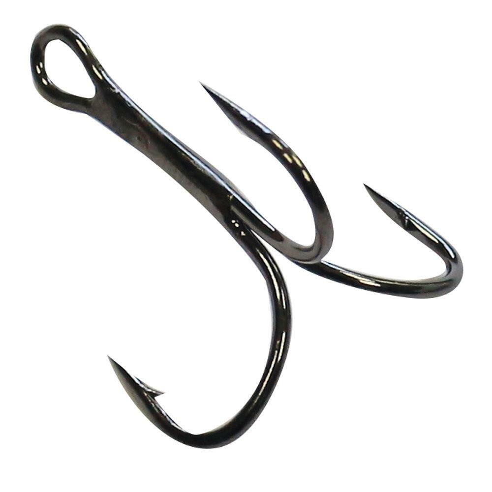 Sakuma 403 Fly Tying Hook Salmon Treble Size 4 Pack of 10