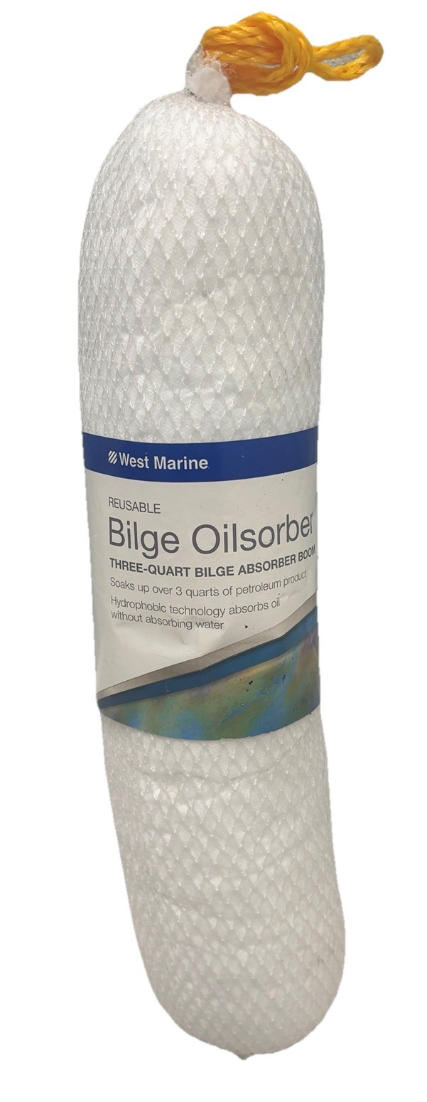 Seachoice Bilge Absorbent Oil/Fuel Polypropylene Absorbs 3-qts. of Petroleum