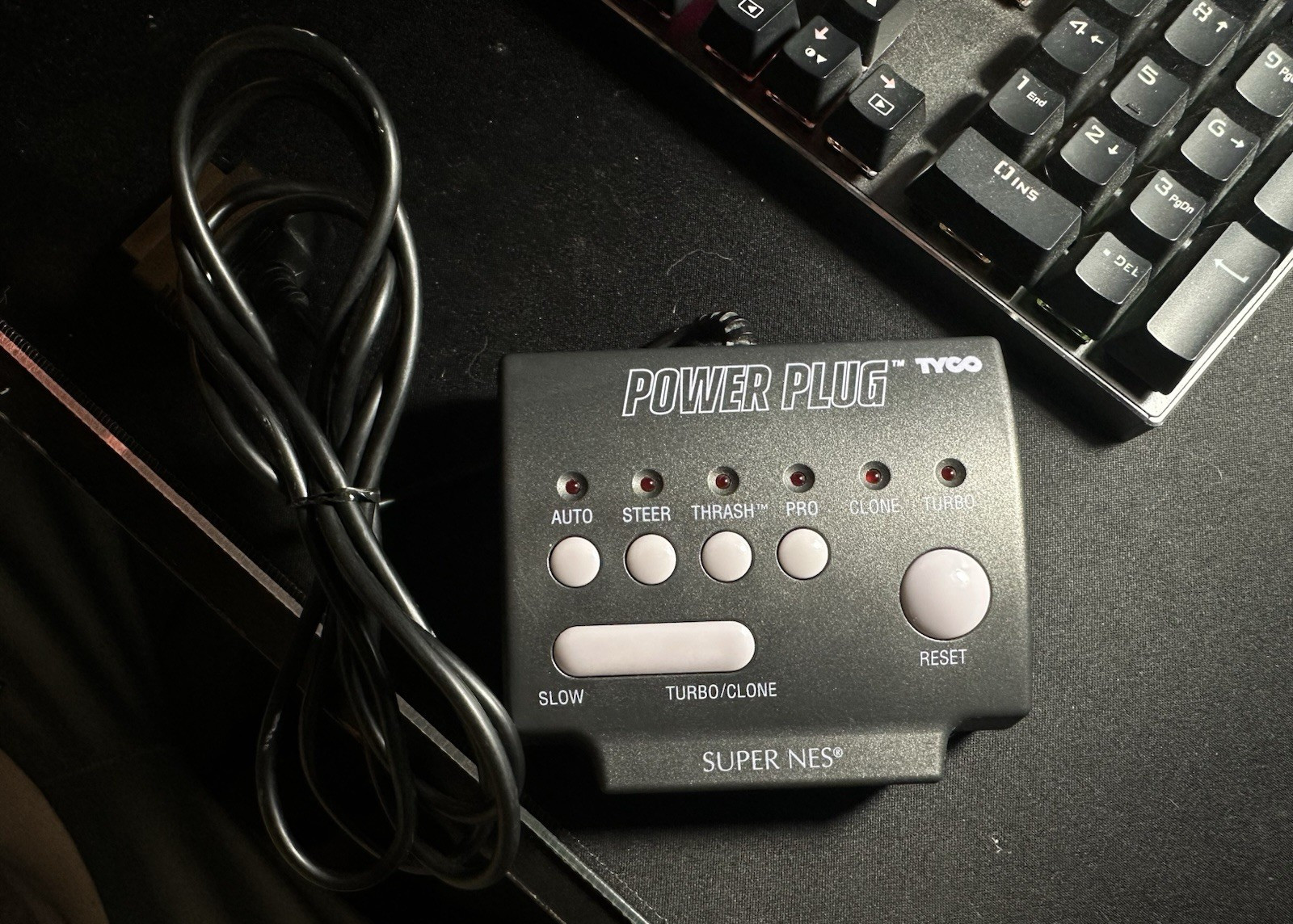TYCO Super Nintendo Power Plug for SNES 1286 WORKING