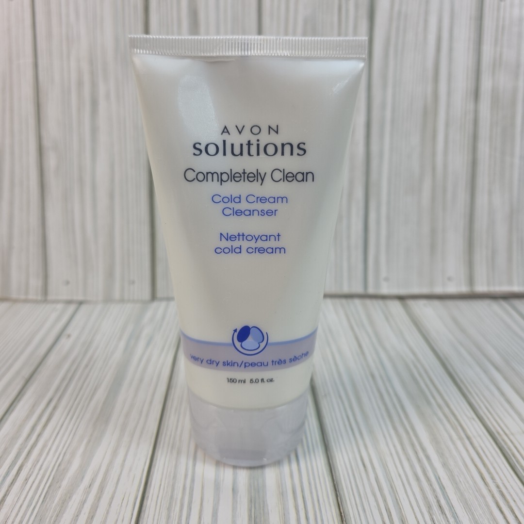 Avon Solutions Completely Clean Cold Cream Cleanser X-dry Skin NOS