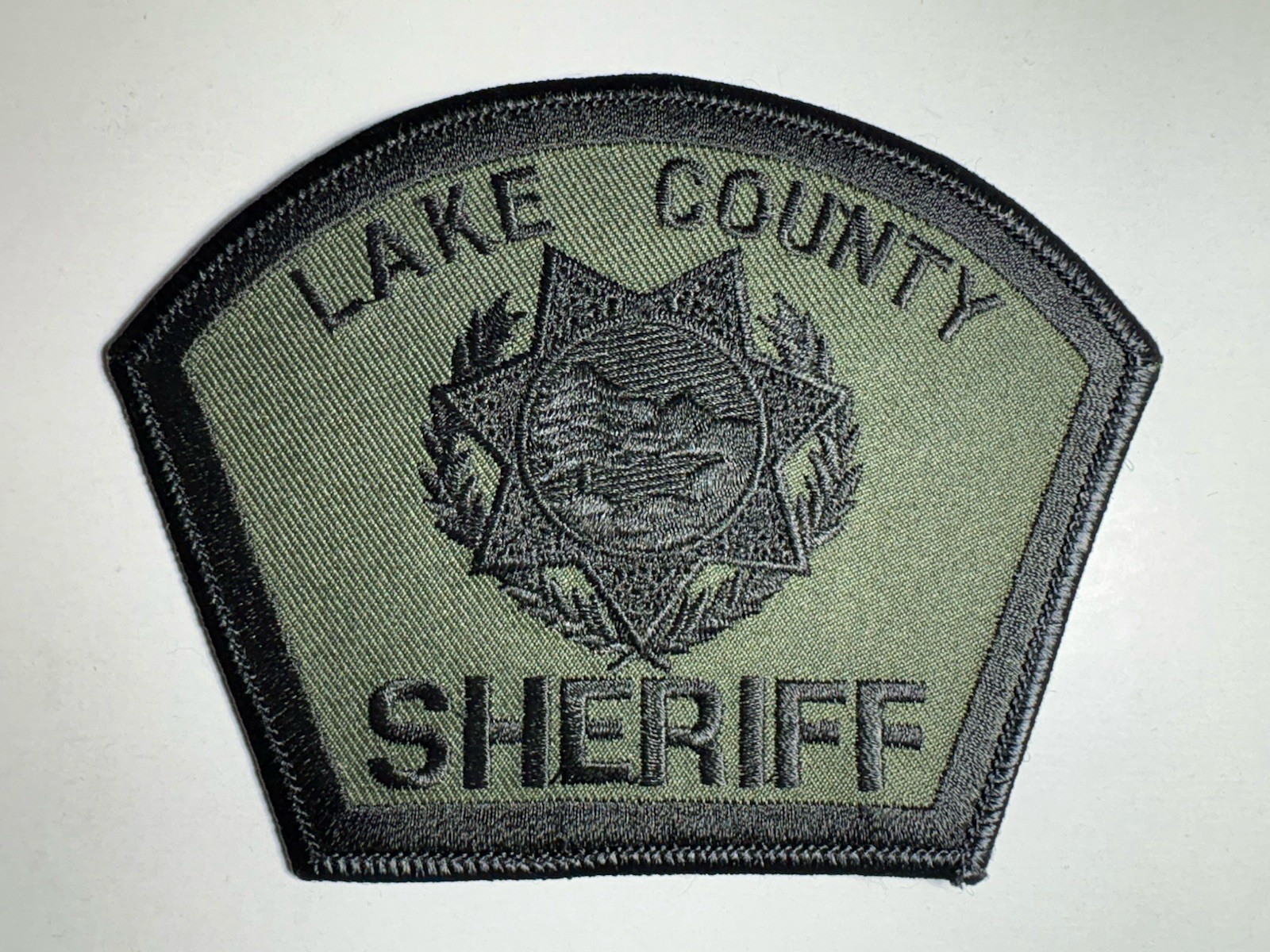 Lake County California Sheriff Patch