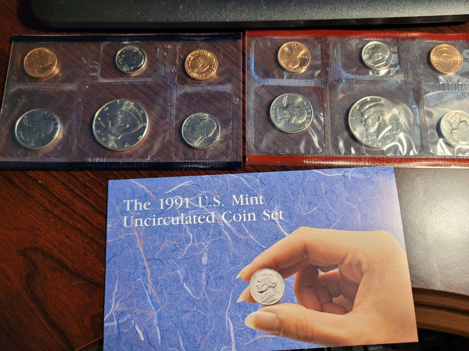 1991 UNITED STATES MINT UNCIRCULATED COIN SET W/DOCUMENTATION