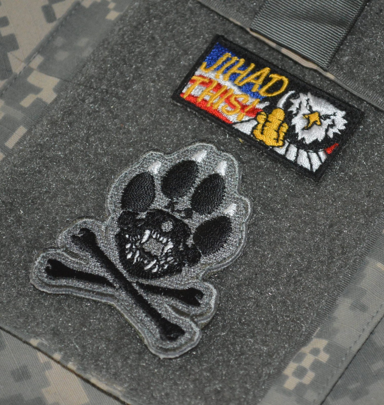 ELITE POLICE EXPLOSIVE DETECTION vêlkrö Canine PATCH: EOD K-9 MARSHALS SERVICE