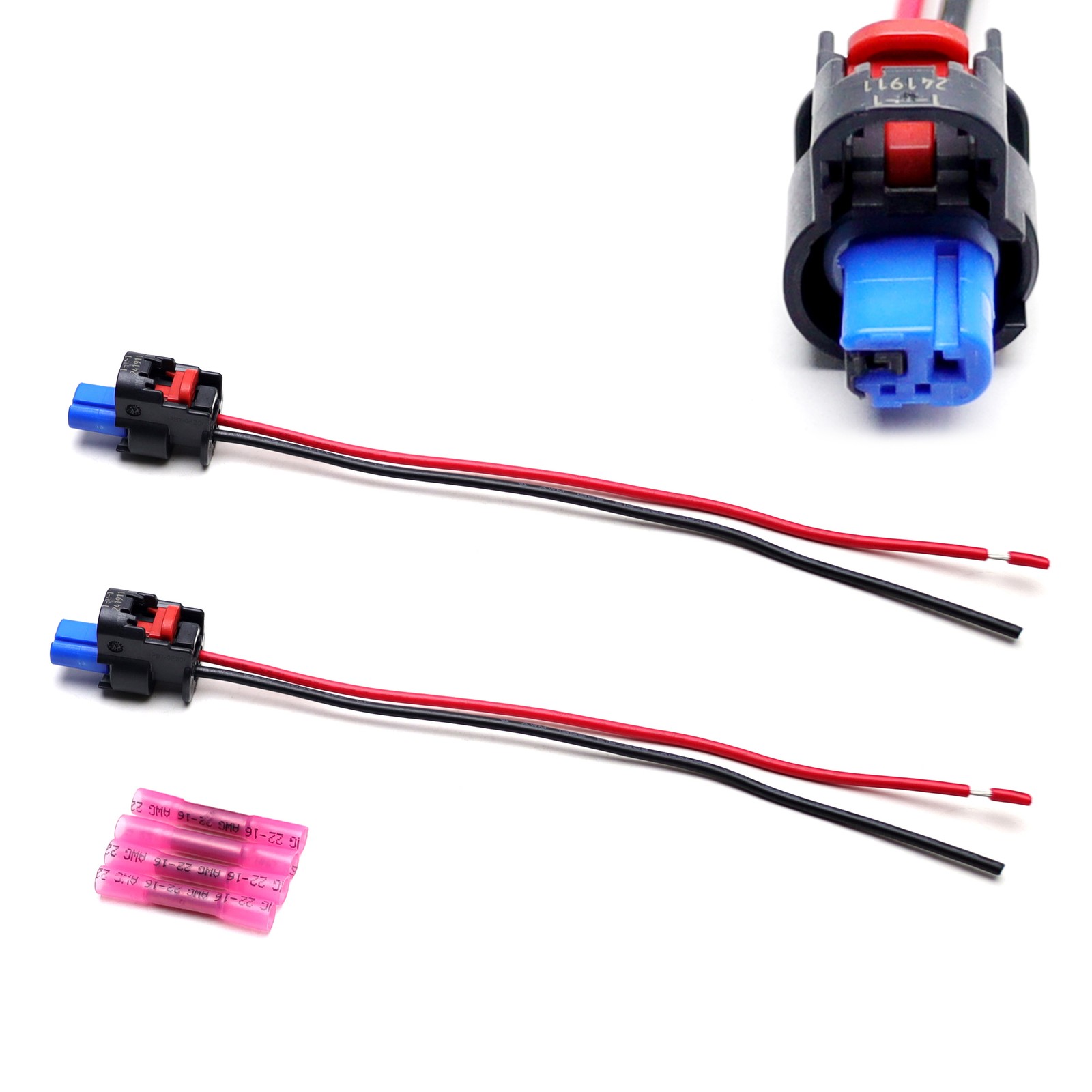 5" Socket Pigtails For GM Body Crash Sensor, Keyless Antenna, Tailgate Lightbar