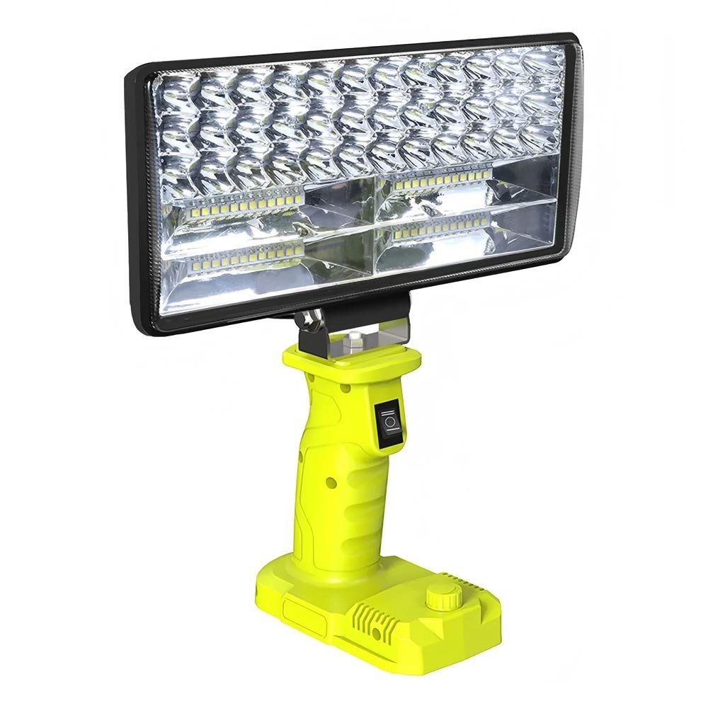 5000LM For Ryobi 18V ONE+ Battery LED Work Light Spotlight Flashlight Torch Lamp
