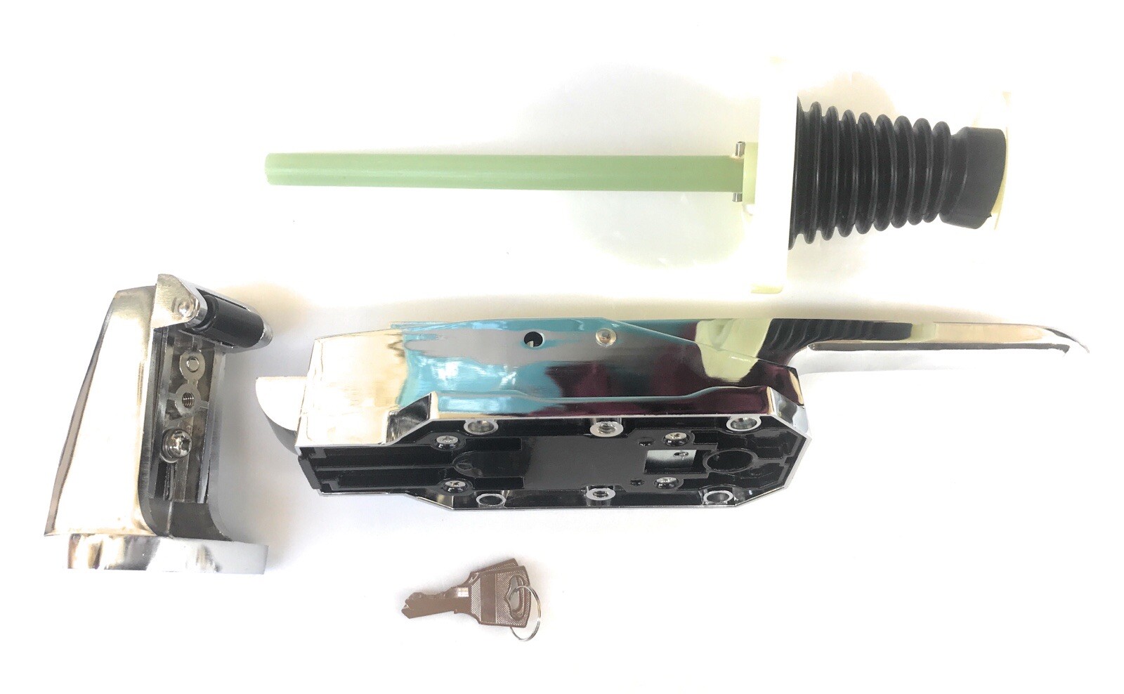 COMPLETE DOOR LATCH SET WITH INSIDE RELEASE & KEYS