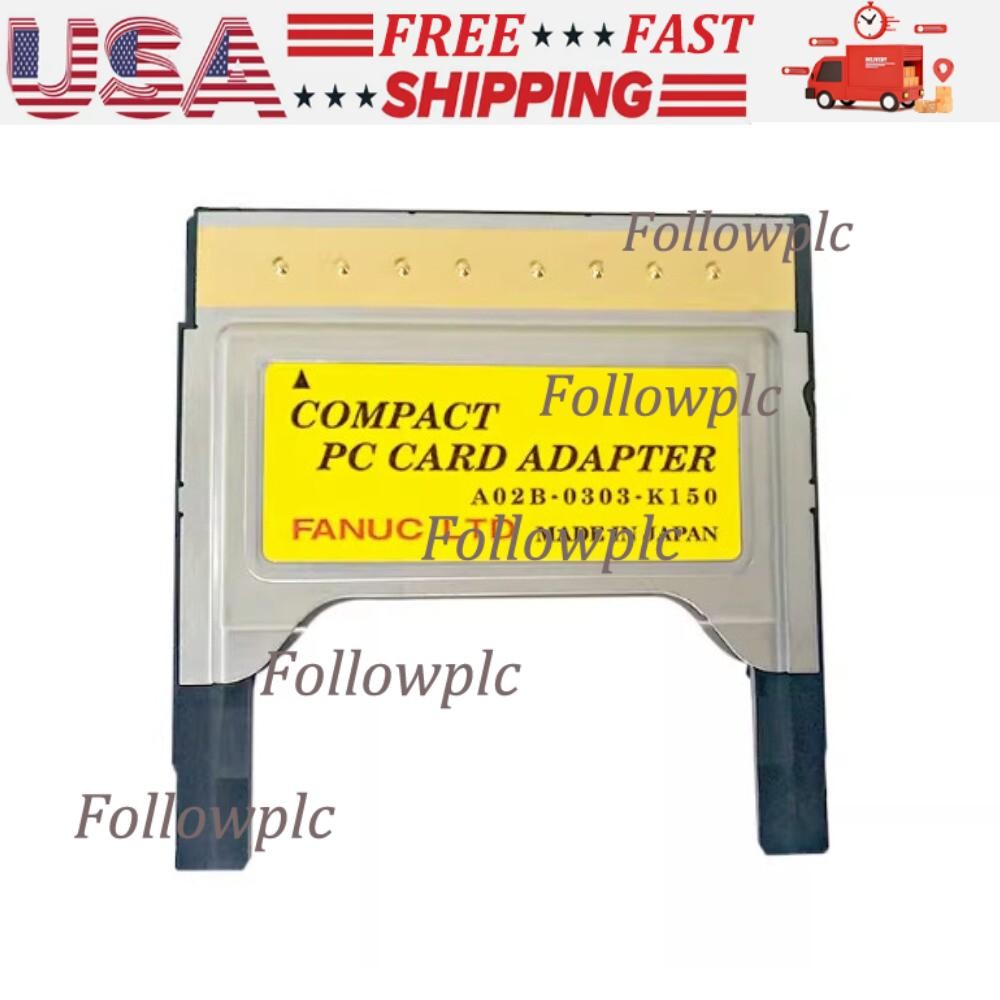 New CF Card Slot FANUC A02B-0303-K150 Pcmcia Card Compact PC Card Adapter