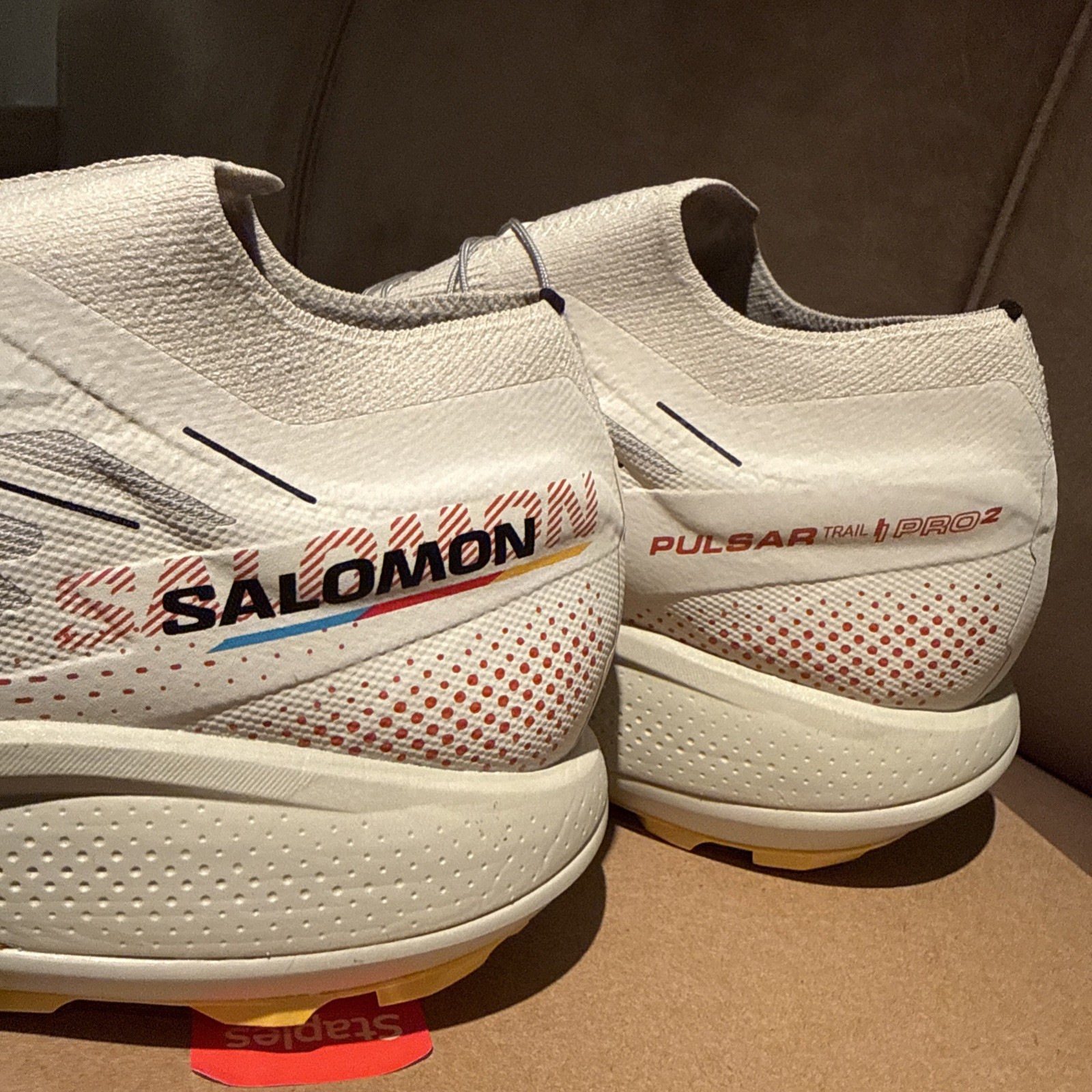 Salomon Pulsar Trail Pro 2 W/ Trail Gaiters Included Trail Running Shoes Size 12