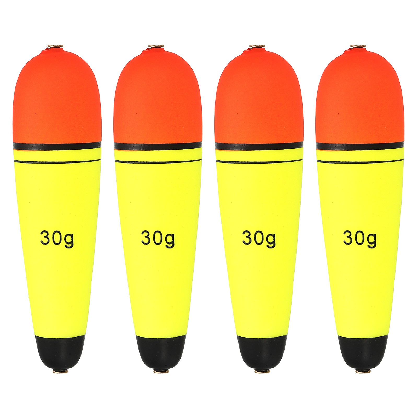 4 Pack 1oz Fishing Slip Bobbers EVA Fishing Float Yellow