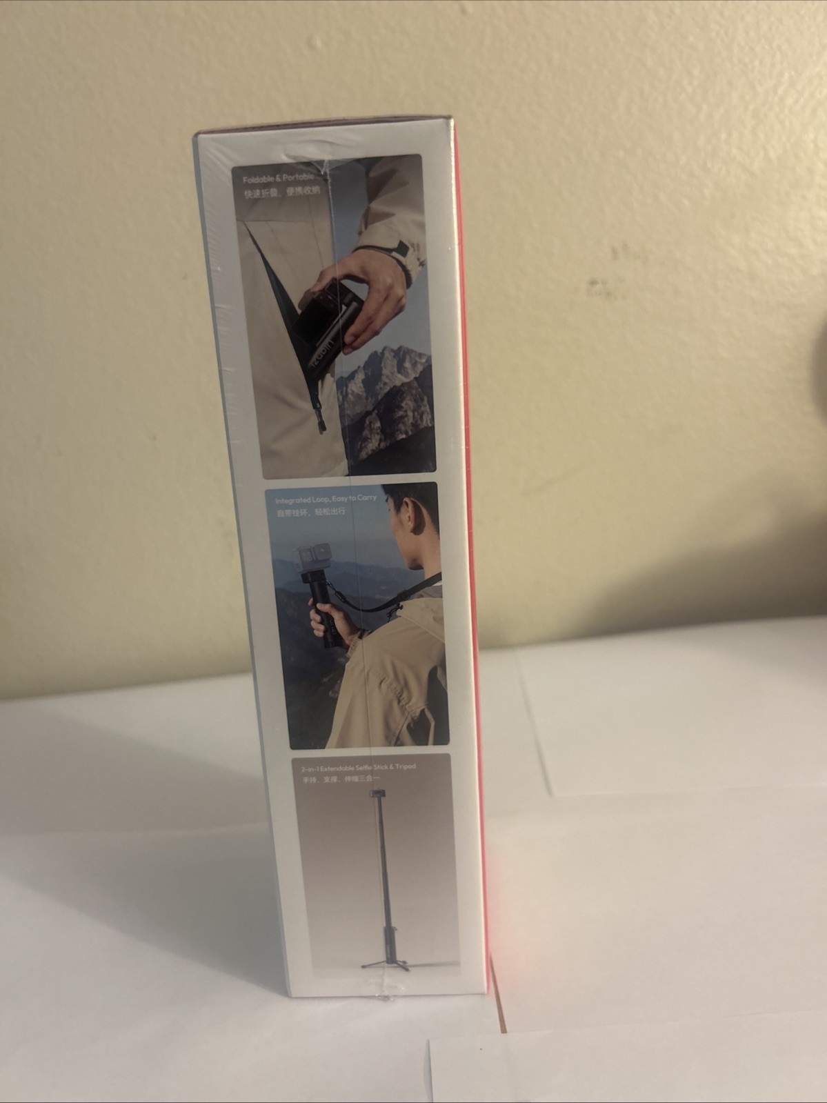 ULANZI MT98 2-in-1 Selfie Stick & Tripod for Action Camera, 1/4'' Mount