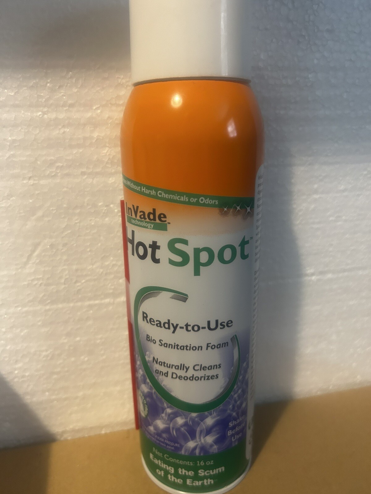 Invade Hot Spot Bio Foam (1 Can) 16 oz Aerosol Can Rockwell Labs IHFS016