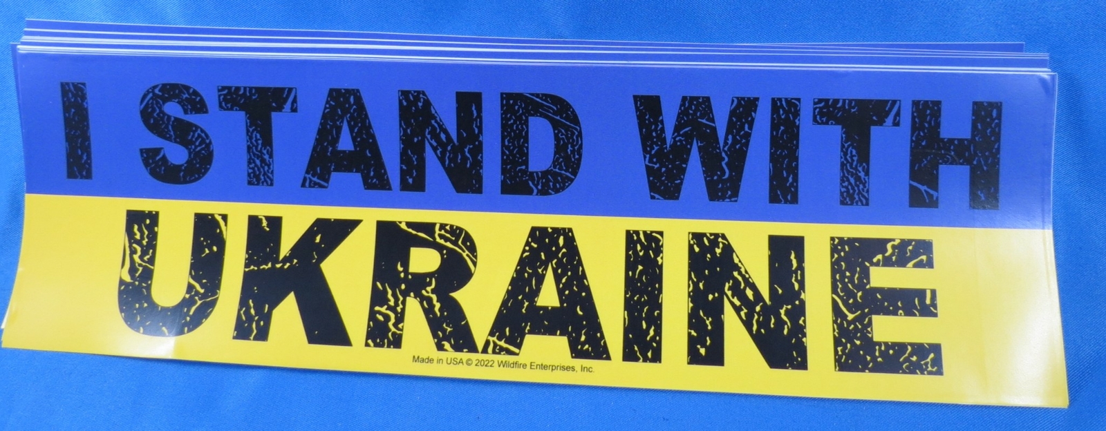 WHOLESALE LOT OF 20 I STAND WITH UKRAINE STICKERS ANTI NO WAR PEACE Zelensky