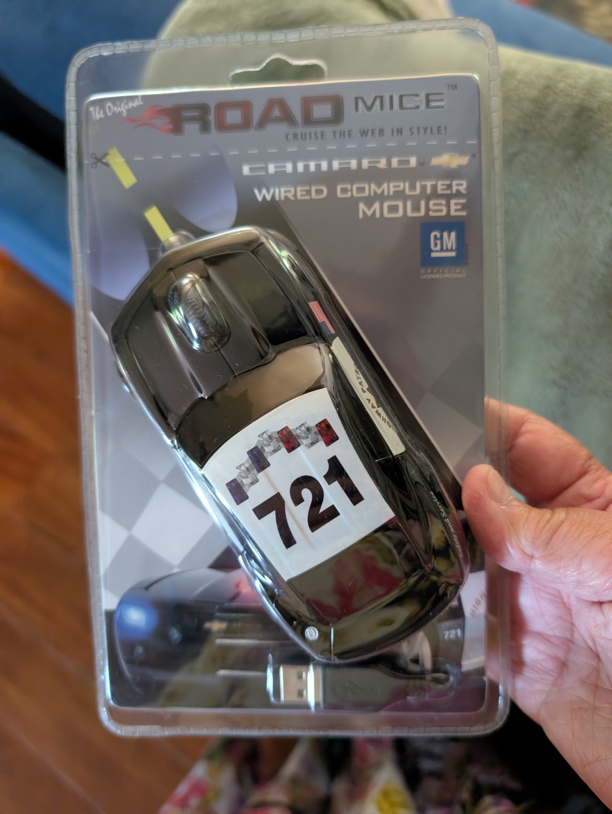 Road Mice Camaro Wired Computer Mouse Highway Patrol- New No Batteries