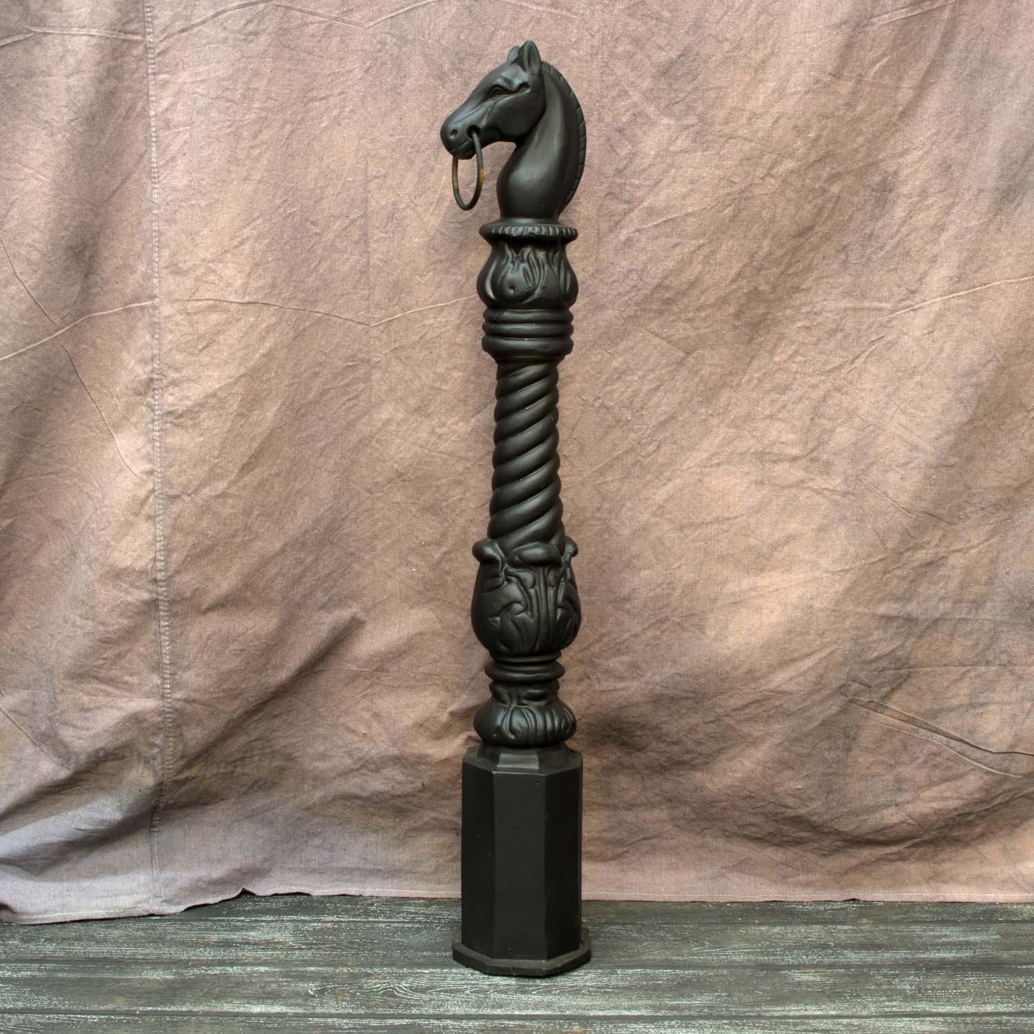 Victorian Style Horse Head Hitching Post