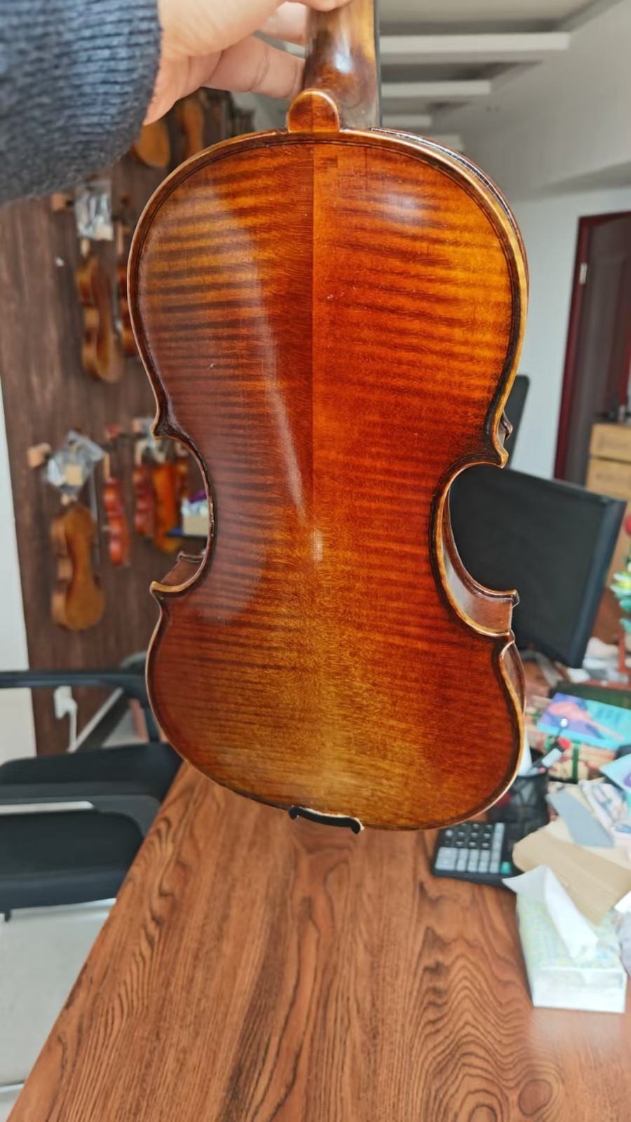 Stradivirus 4/4 Handmade Violin with Free Case (DDP to US)