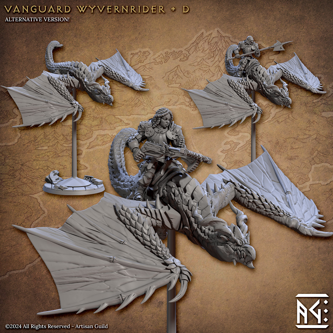 Vanguard Wyvernrider D - Artisan Guild - Dungeons and Dragons