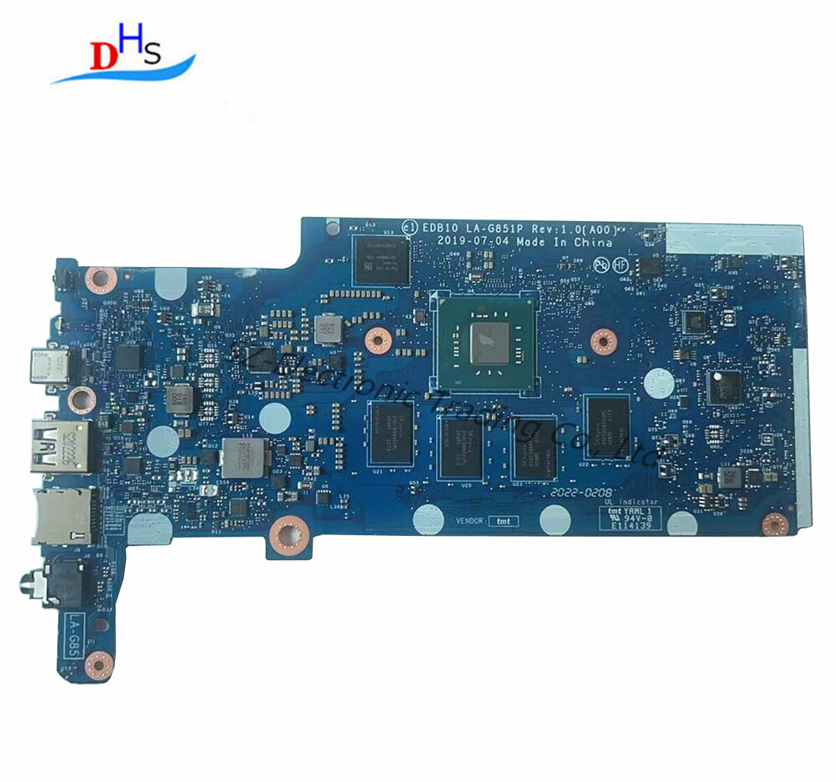 00GC35 For DELL Chromebook 3100 2IN1 32G N4020 Motherboard 1DB/WFCAM  0GC35