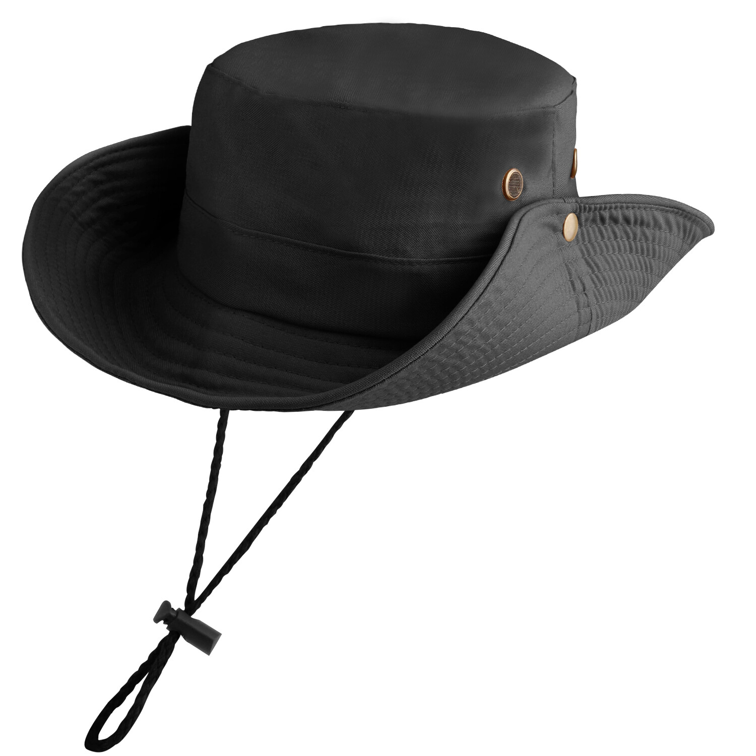 Wide Brim Sun Hat UV Protection Bucket Cap For Hiking Camping Fishing Safari Men