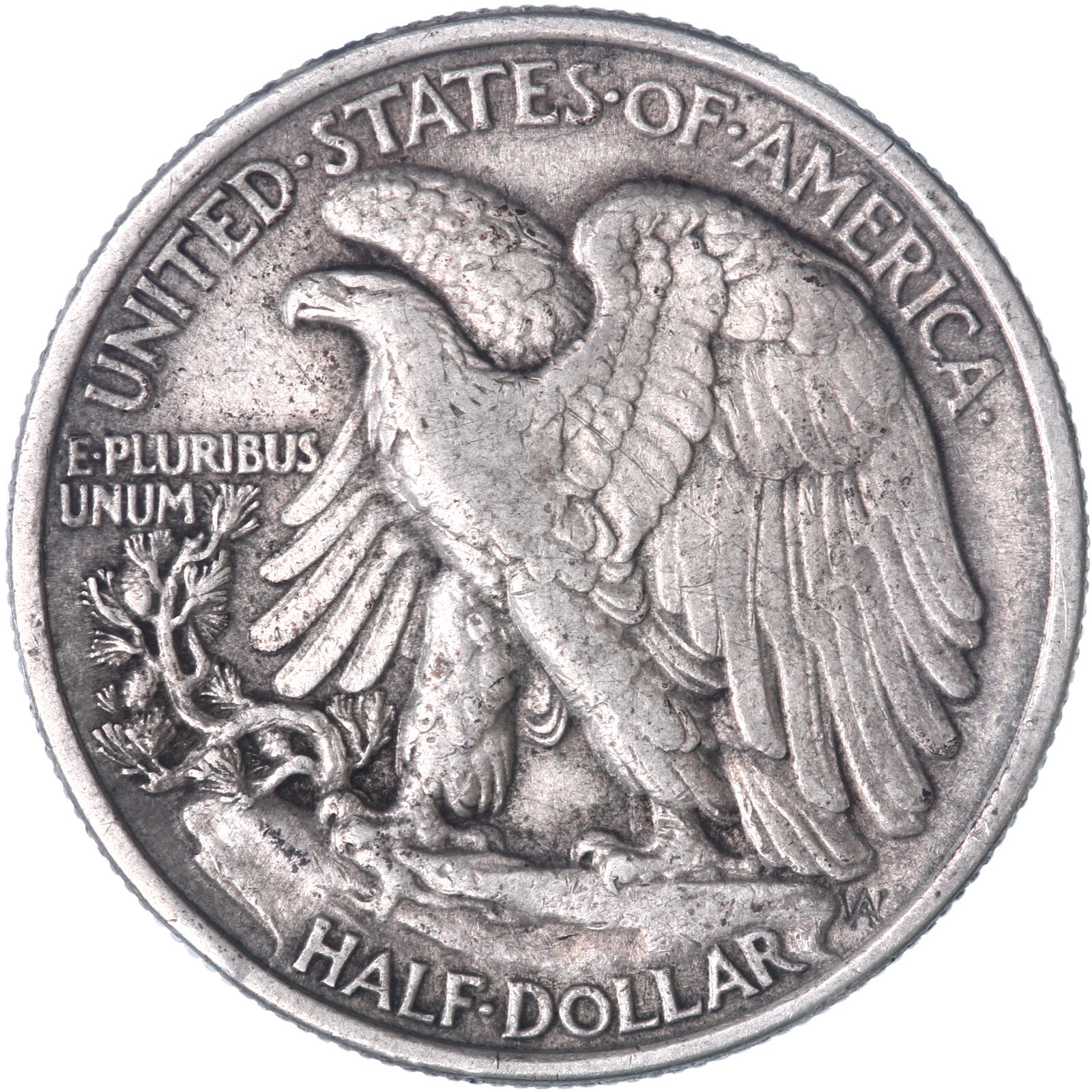 1943 (P) Walking Liberty Half Dollar 90% Silver Extra Fine XF