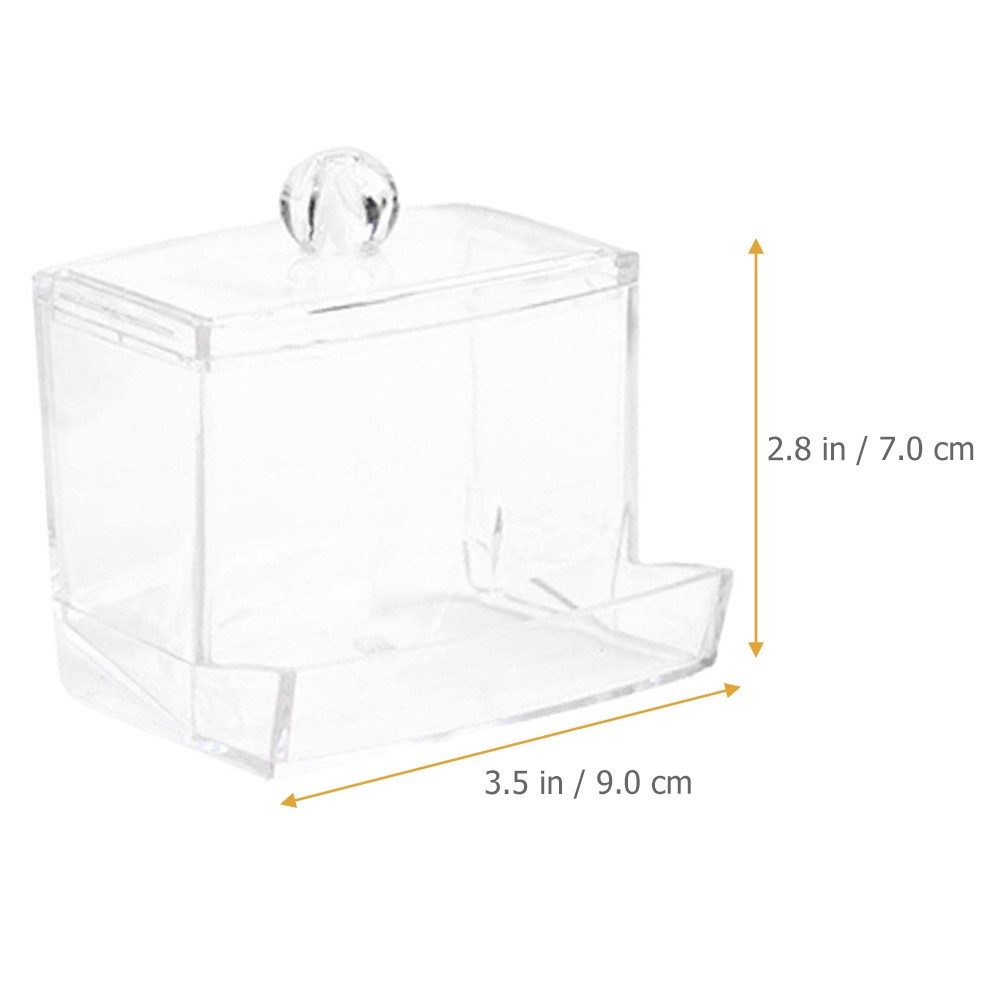 Automatic Chick Feeder Transparent Bird Rutin Chicken Feeding Bowl