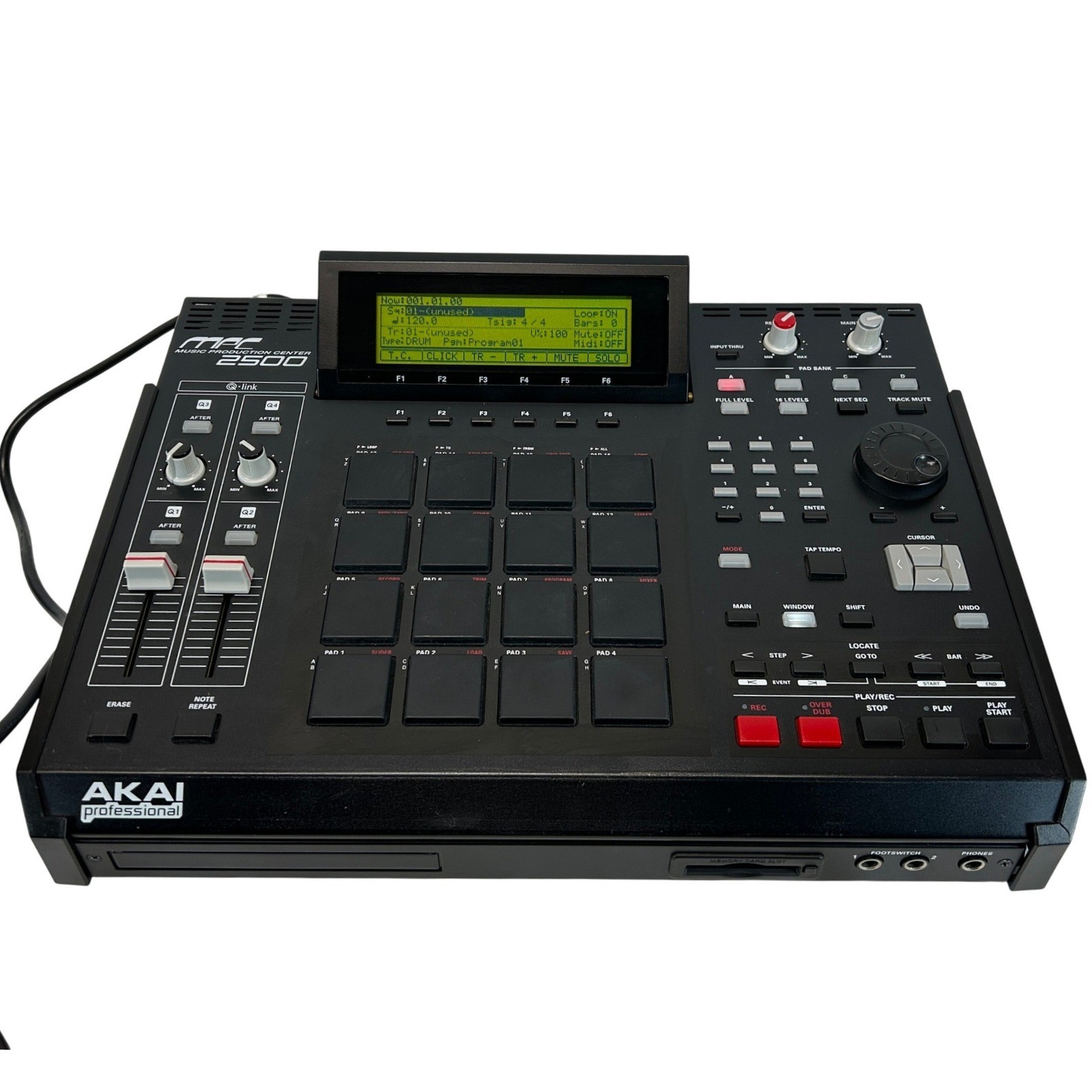 Akai Professional MPC2500 Music Production Center Unisex OS Black 128MB RAM