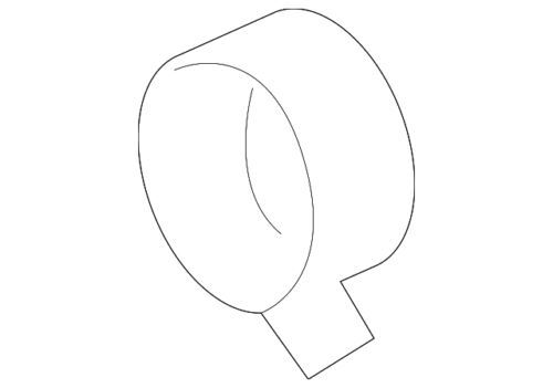 OEM NEW Ford Outlet Hose Clamp -W527361-S444