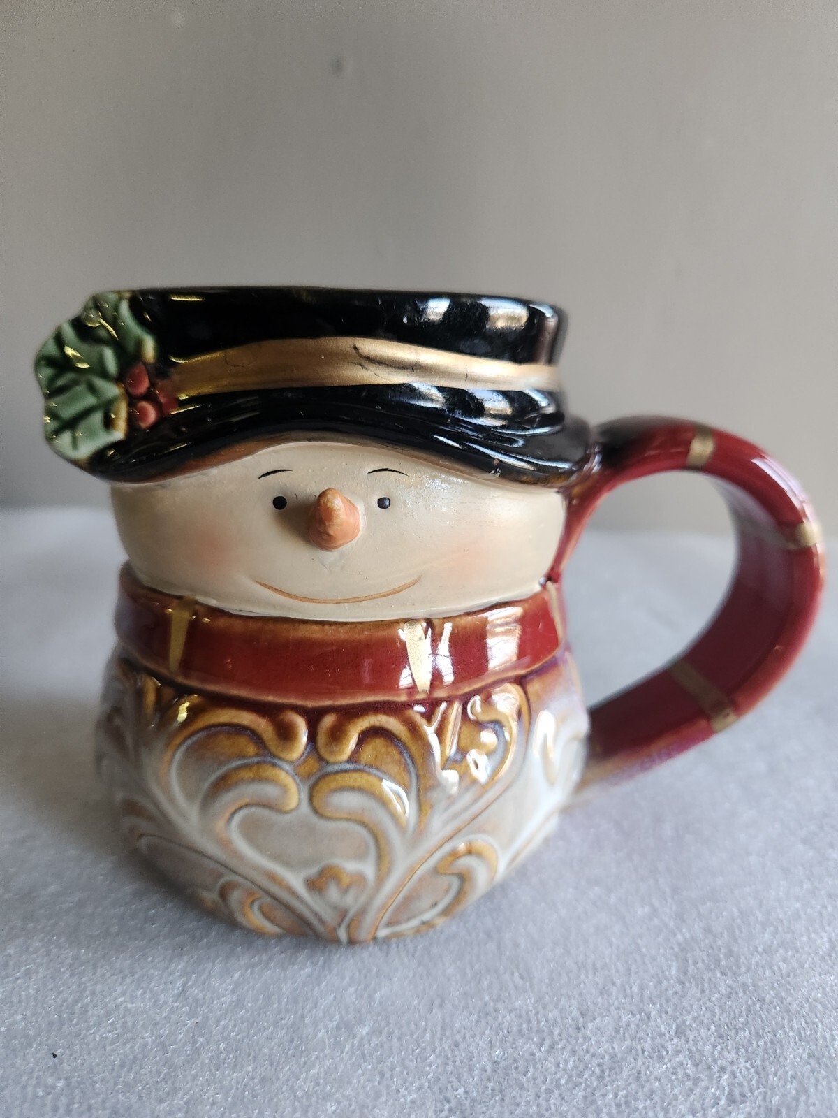 Snowmen Coffee Cup •Decorative Ceramic