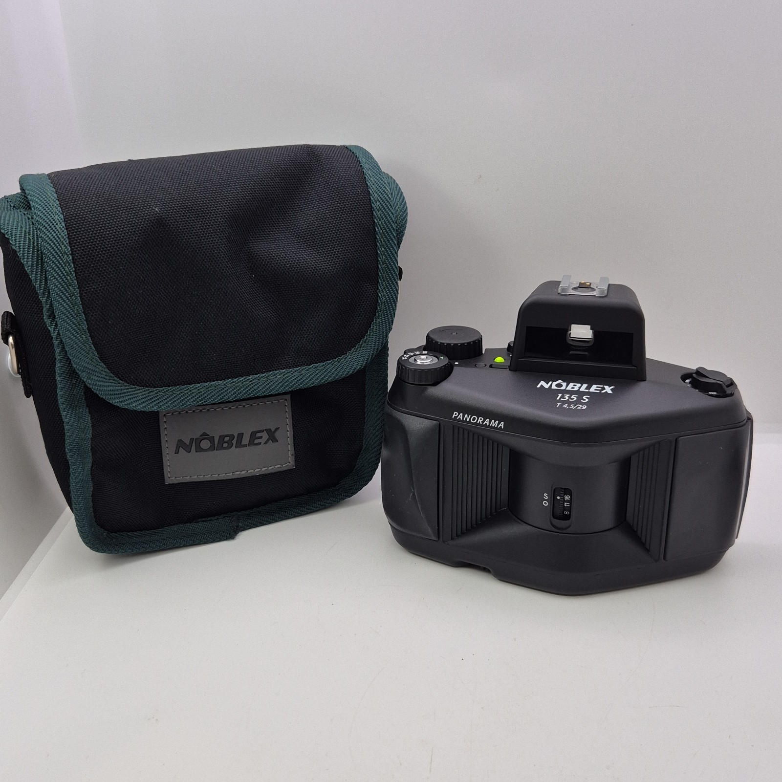 Noble Noblex 135-S Panoramic 35mm Film Camera Noblar f/4.5 f/16? Lens Working
