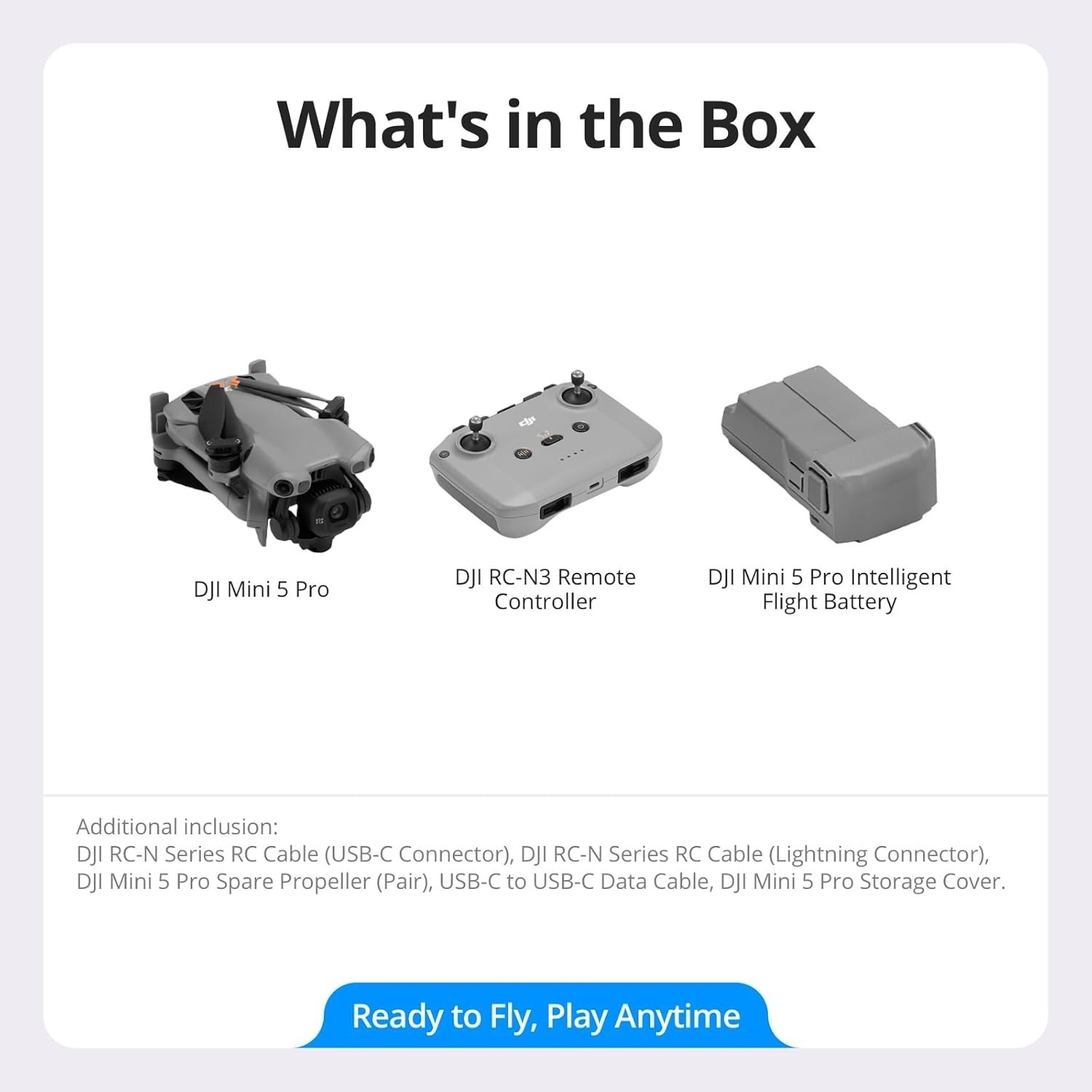 DJI Mini 5 Pro, Ultra-Light & Foldable Drone with Camera