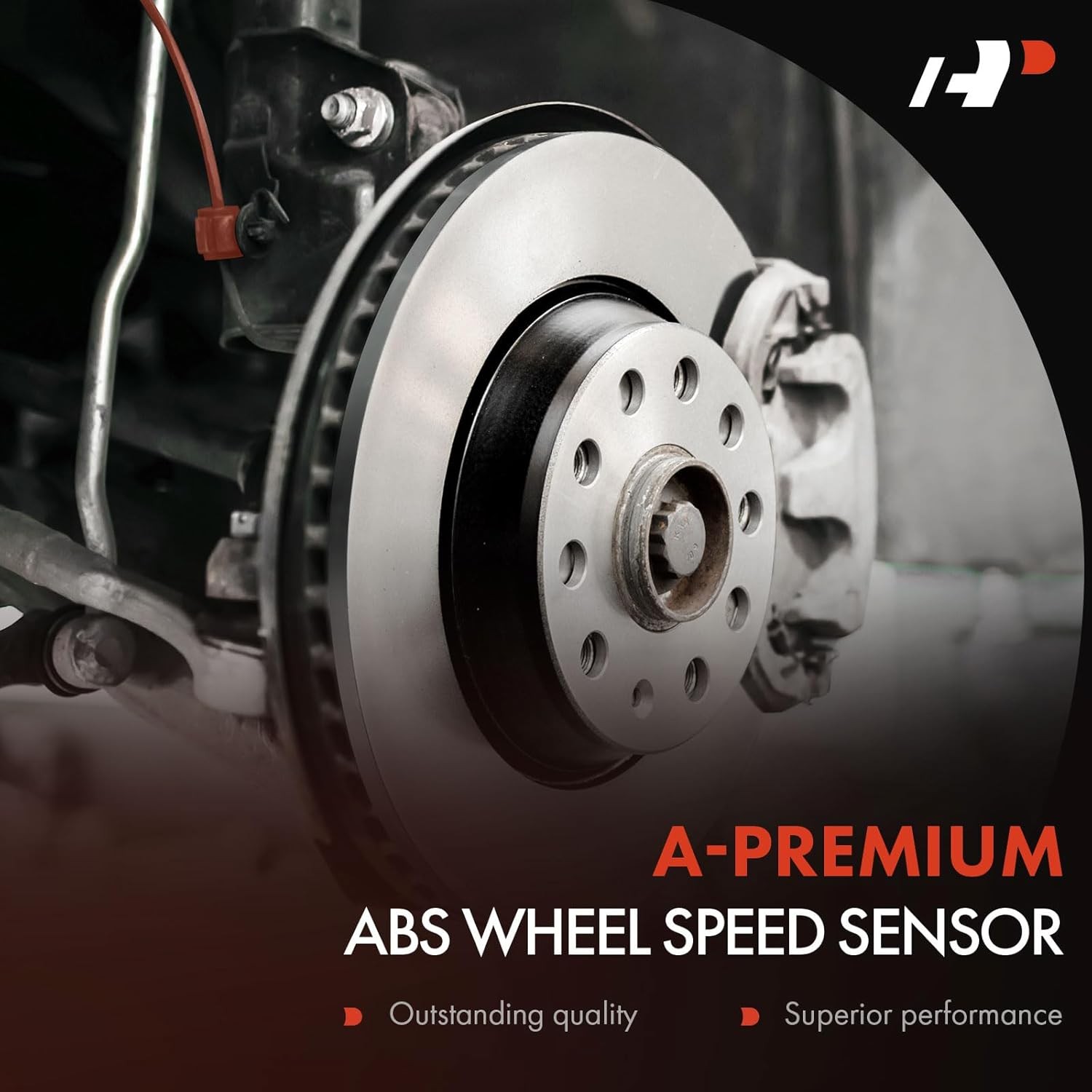 A-Premium 2PC Set Front ABS Wheel Speed Sensor Compatible w/Toyota&Lexus Models-