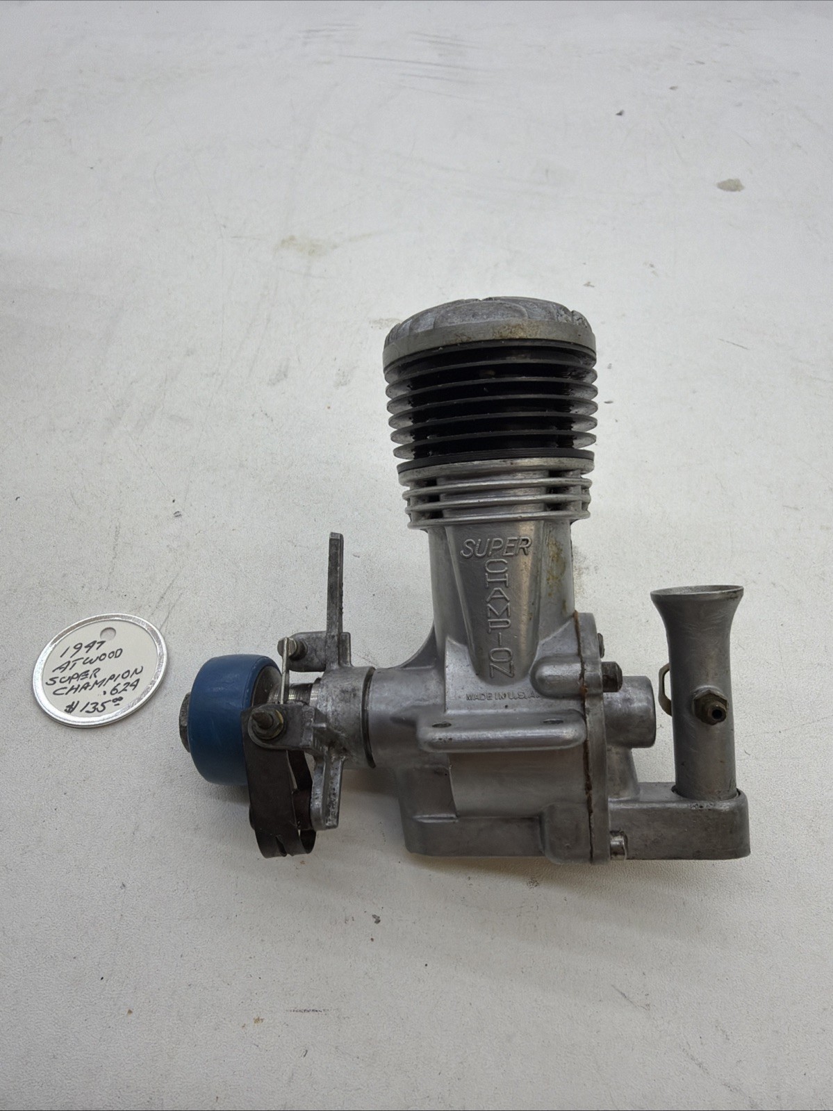1947 Atwood Super Champion Engine .625 Model Tether Car Motor Model Airplane  M3