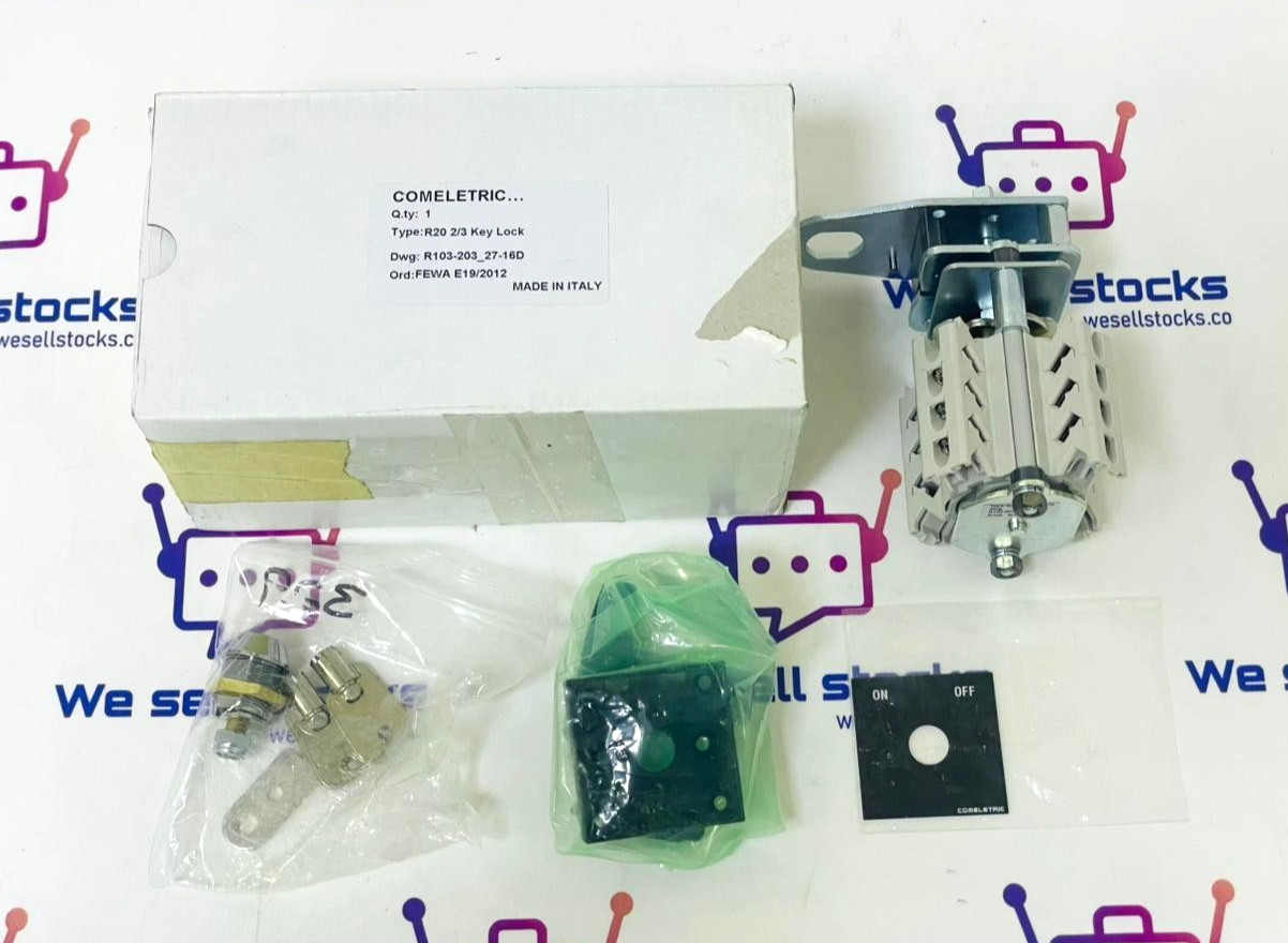 COMELETRIC R20 2/3 Key Lock Rotary Cam Switch