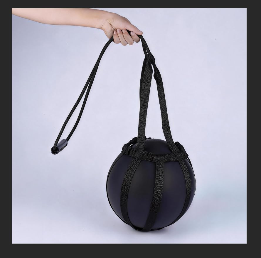 Medicine Ball Sling and Handle for Power Workouts Train Safely and Versatile wit