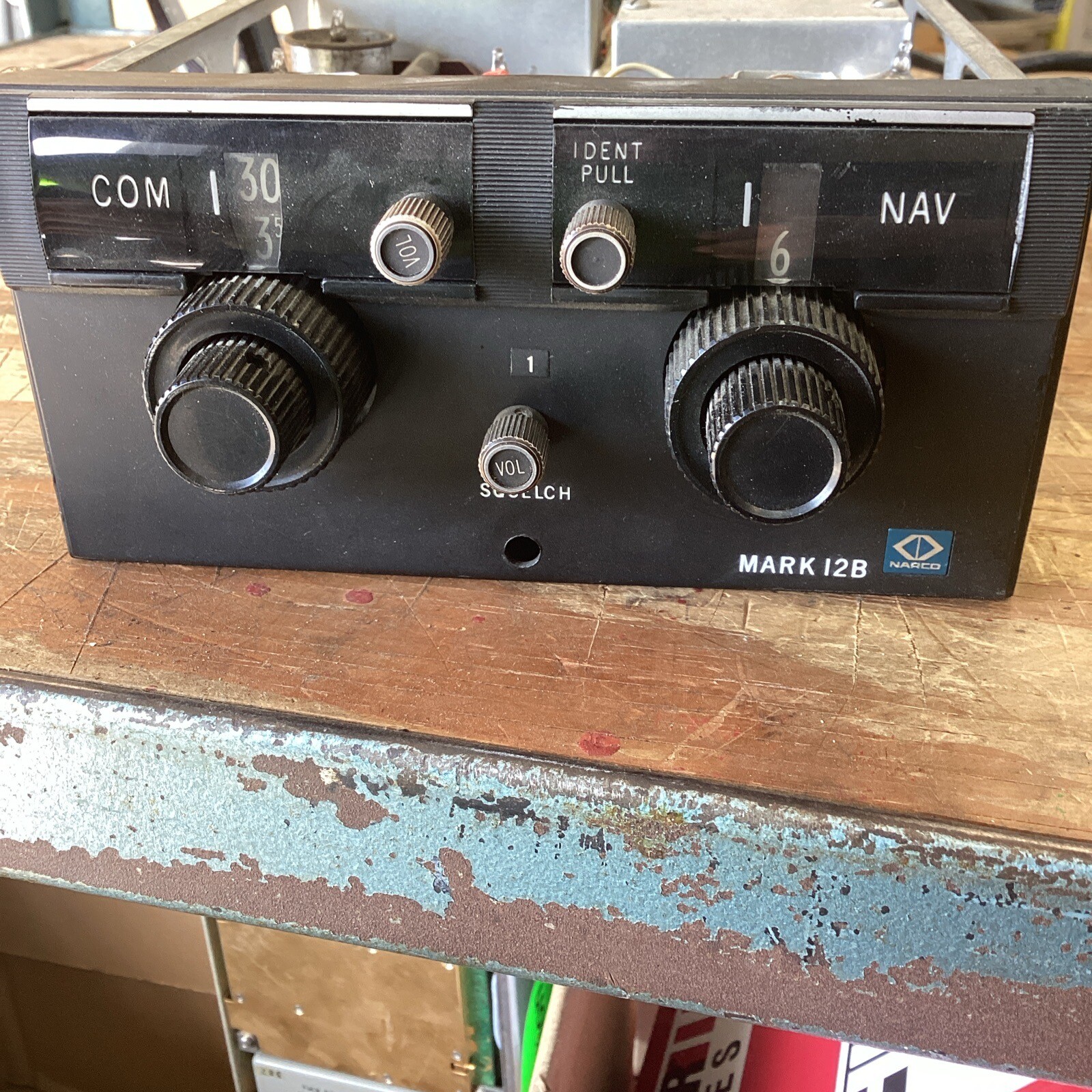 Narco Mark12B Nav/comm Transmitter Receiver Parts Only
