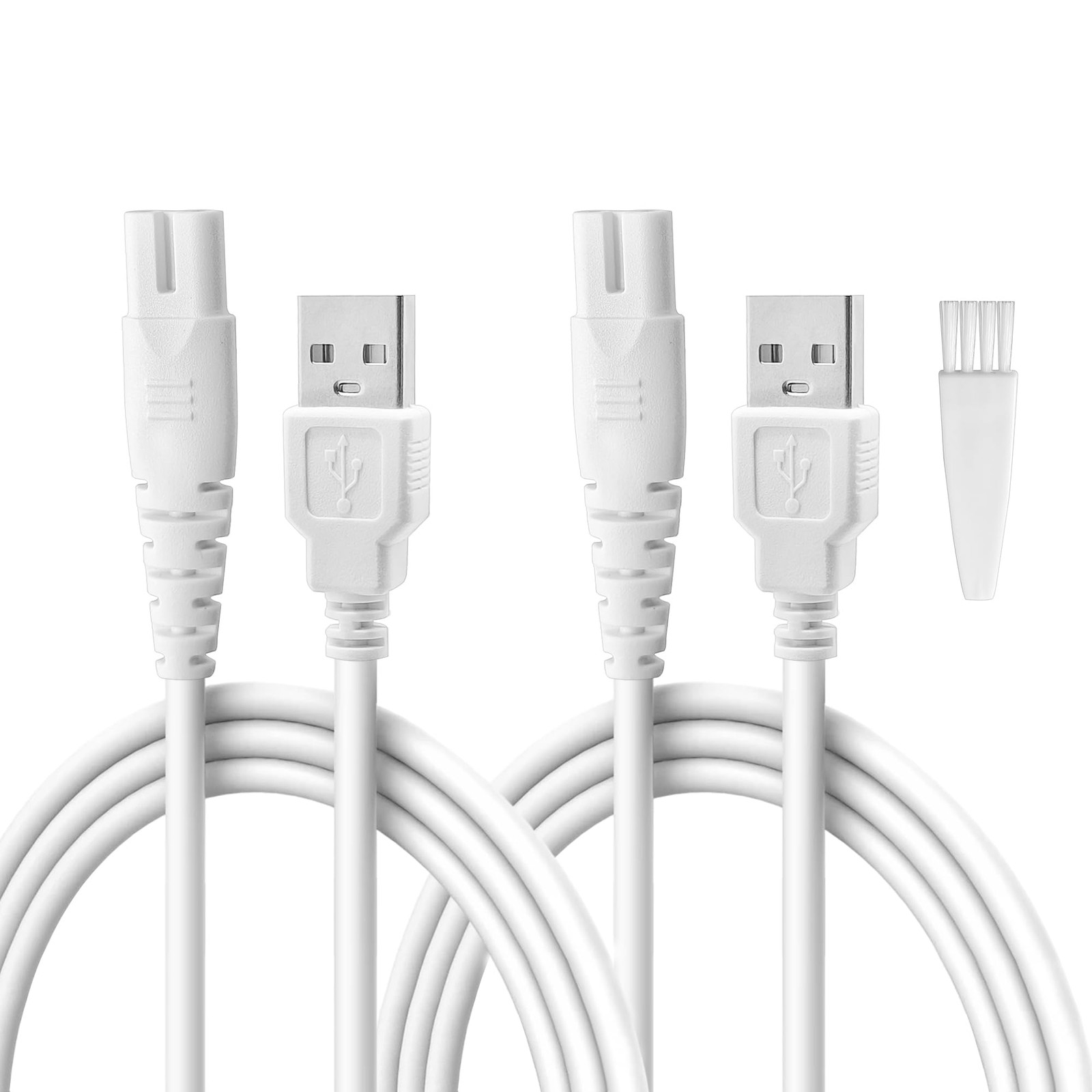 2 Pack Charger Cable Compatible with BCM-1138 Electric Callus Remover USB Cord
