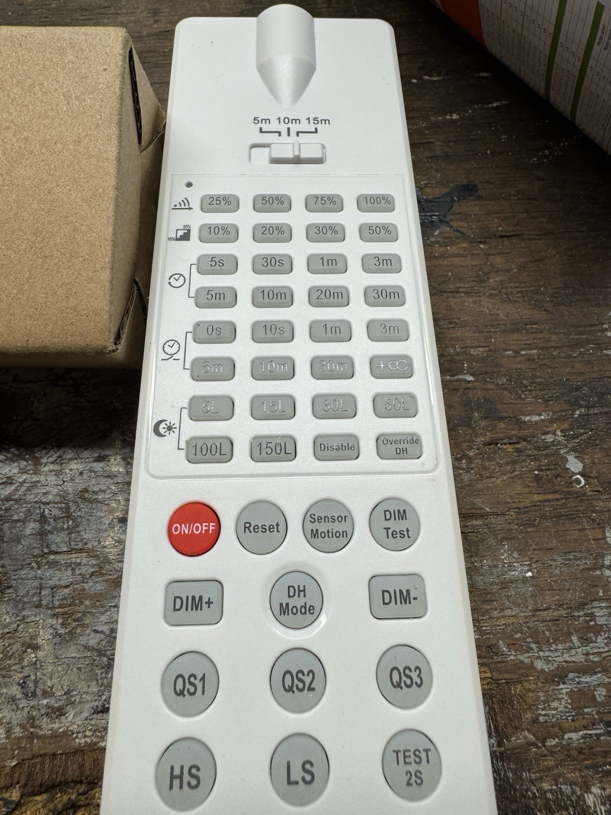 Remote for Merrytek Sensor Lighting applications