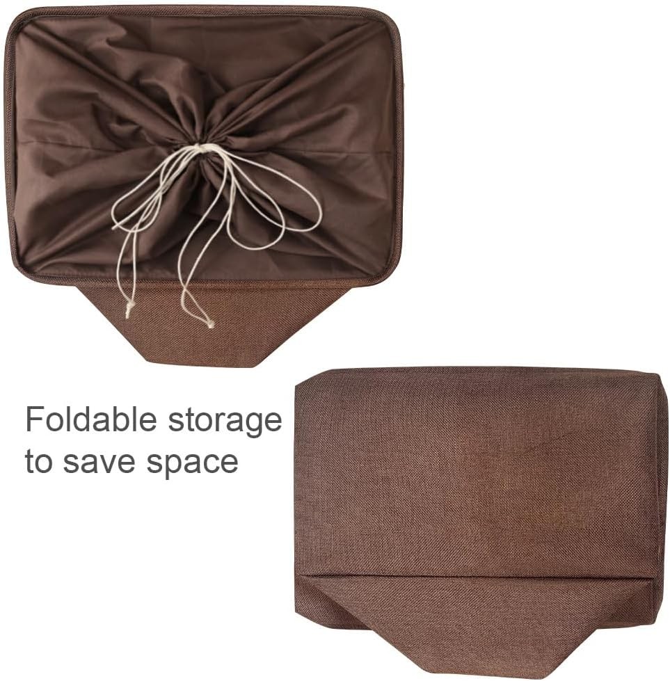Organizational and storage baskets for organizingCollapsible storage bins
