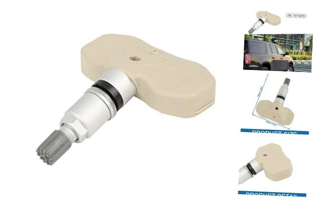 Car Tire Pressure Sensor 15114379 TPMS 315MHz for GMC Yukon 2005-2006 Black
