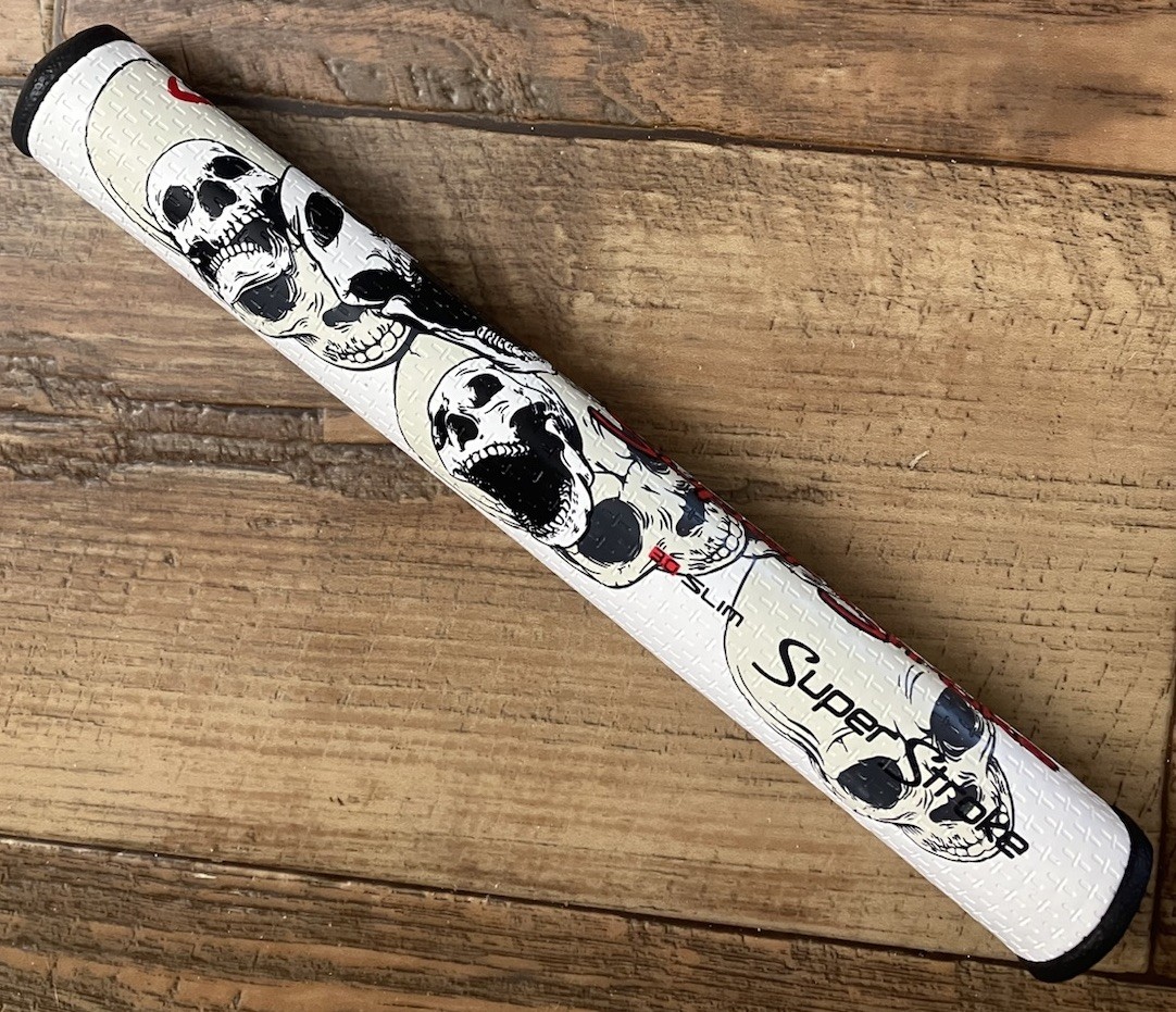 Super Stroke 3.0 Slim Red Skull Golf Putter Grip