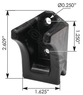 Hood Latch Keeper (KW - T680  T700)  #L56-1035