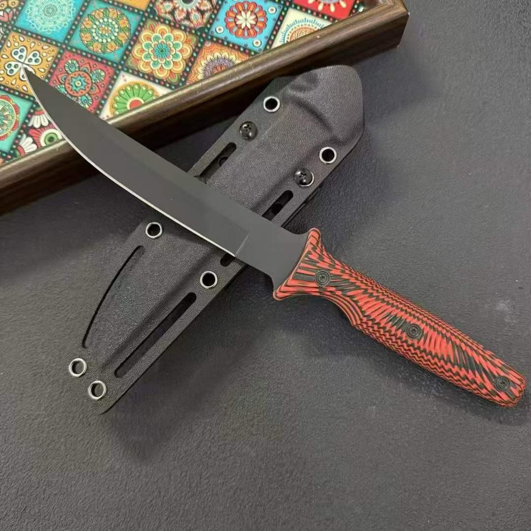 Spartan Fixed Blade Knife D2 Blade Outdoor Straight Knife G10 Handle EDC Tools