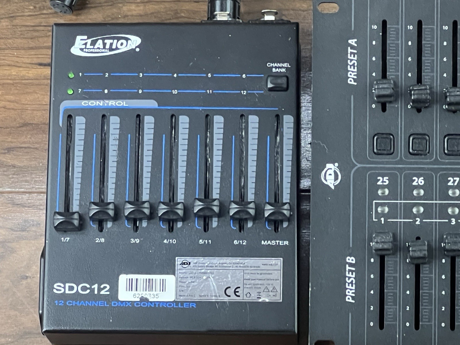 American DJ ADJ SCENE SETTER-48 Console DMX Controller 48 Channel + 12 Channel