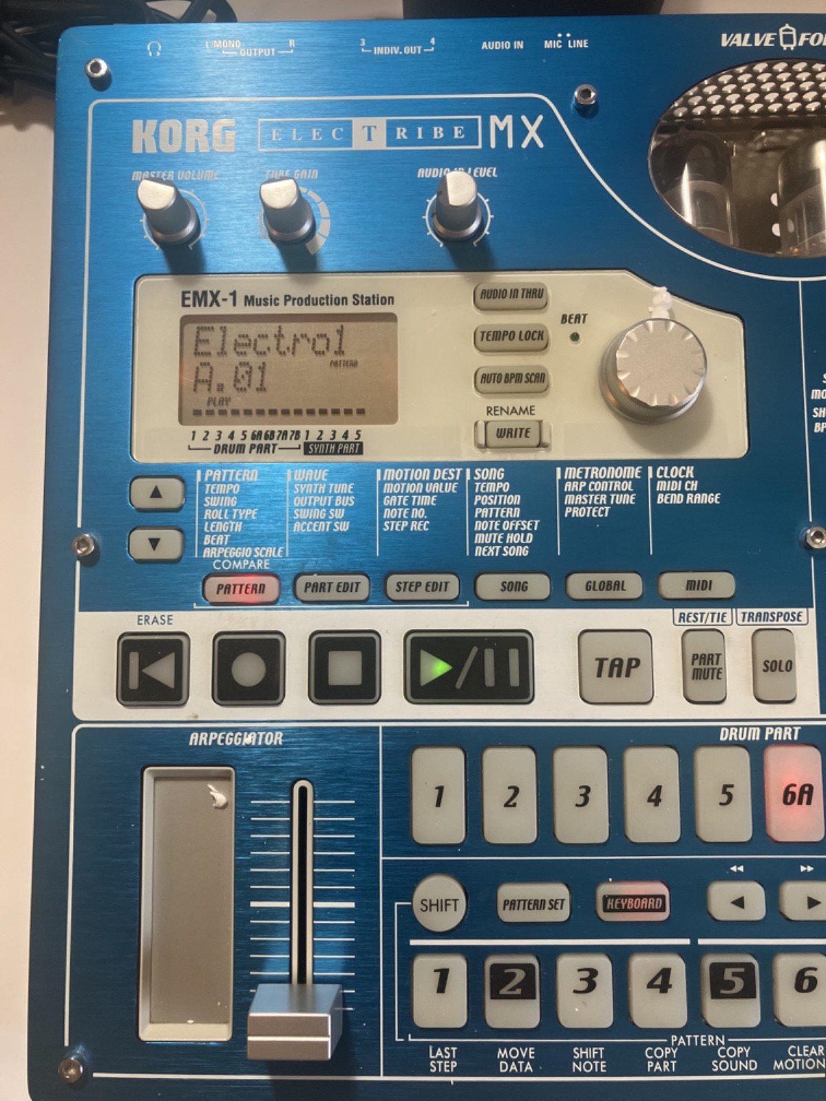 KORG Electribe MX EMX-1 Smart Media Edition with AC Adapter Tested & Working