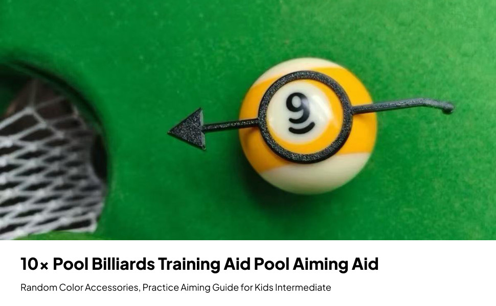 10x Pool Billiards Training Aid Improve Your Pool Skills Pool Aiming Aid