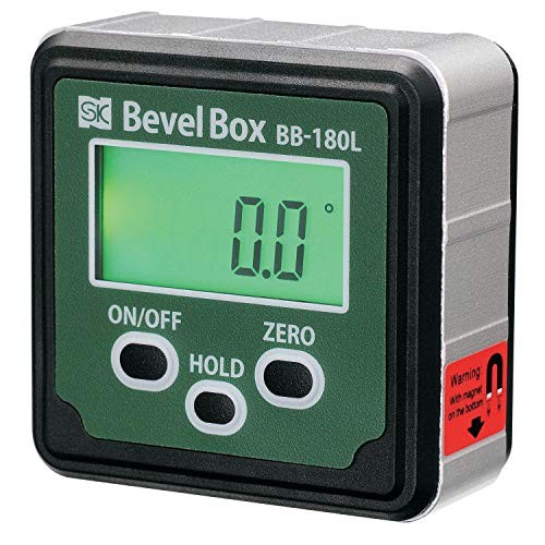 Niigata Seiki SK Bevel Box (Digital Angle Meter) with Backlight ±180.0° BB-180L