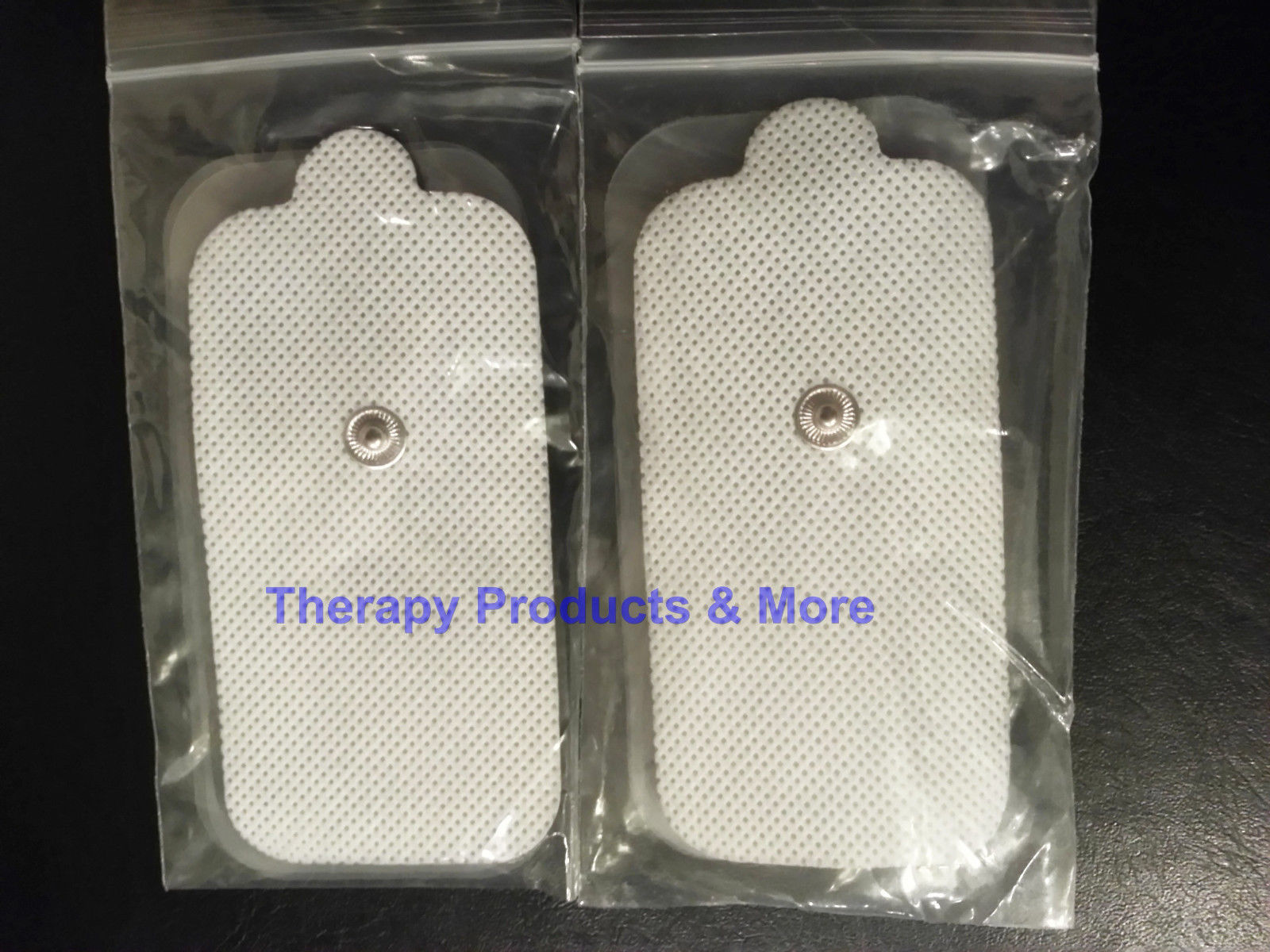 XL Replacement Electrode Pads (16) Rectangular for ELIKING Digital Massagers
